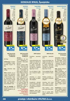Vrutak - Vinski Katalog - Pregled kataloga iz trgovine Vrutak, vrijedi od 01.11.2024 | Stranica: 288 | Proizvodi: Šljiva, Voda, Voće, Kim