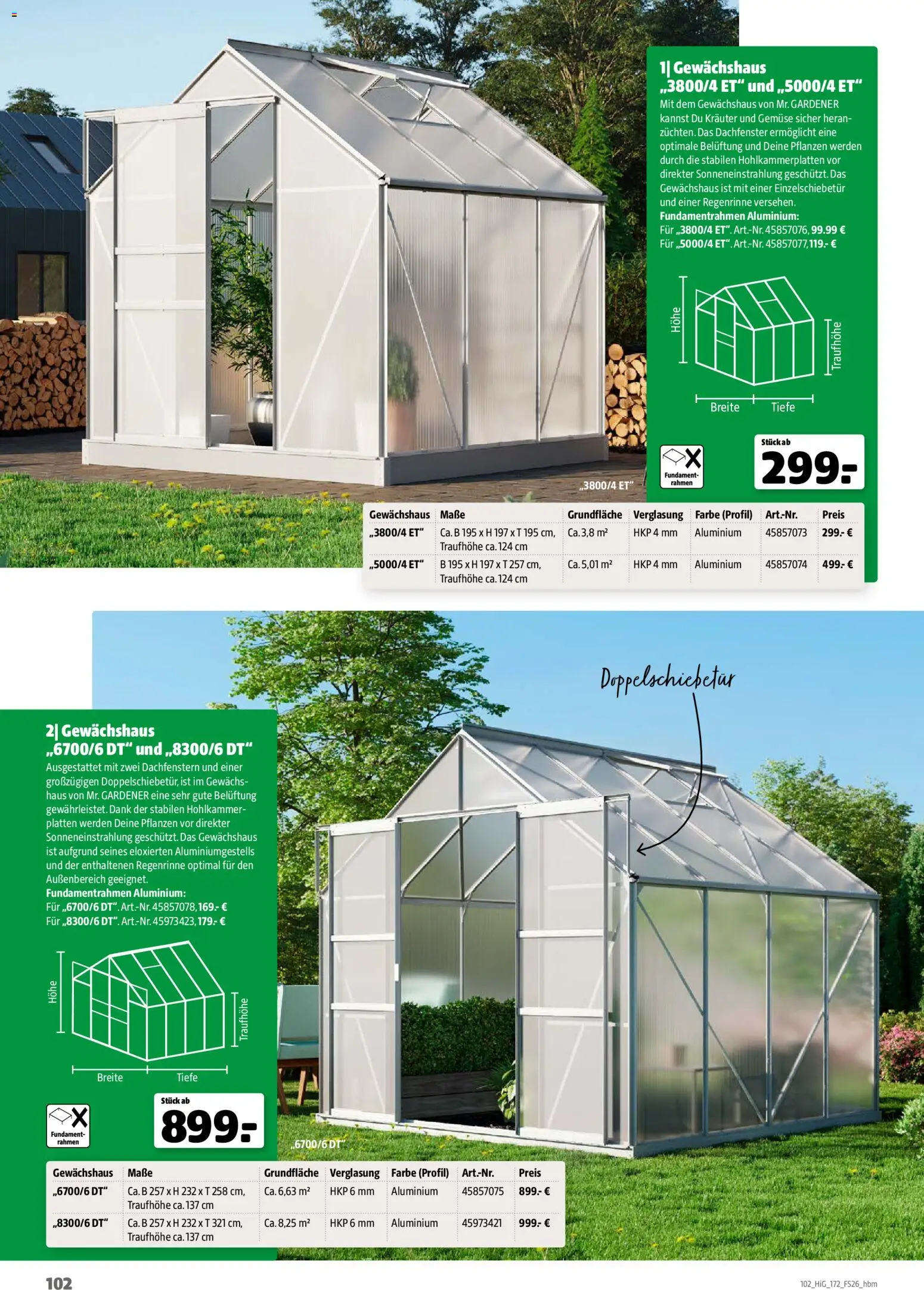 Hagebau Gartengestaltungsortiment – gültig ab 02.03.2026 | Seite: 102 | Produkte: Gemüse