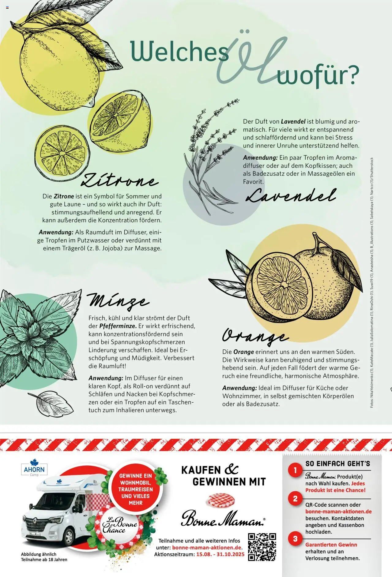 Famila Nordwest myTime September 2025 – gültig ab 01.09.2025 | Seite: 66 | Produkte: Küche, Zitrone, Lavendel, Bonne maman