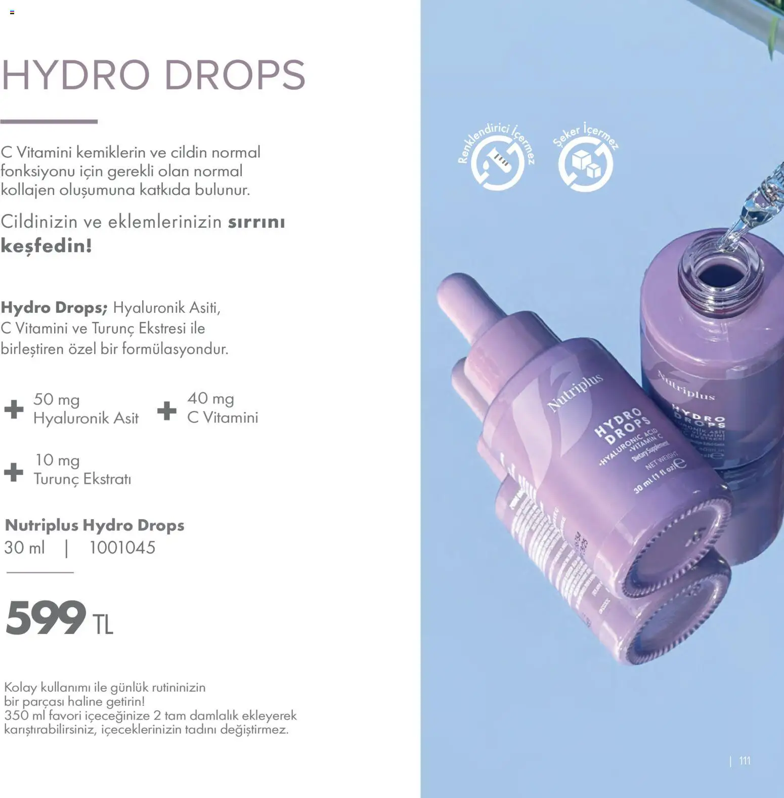 Farmasi Katalog - 01.11.2025 tarihinden itibaren geçerlidir | Sayfa: 111