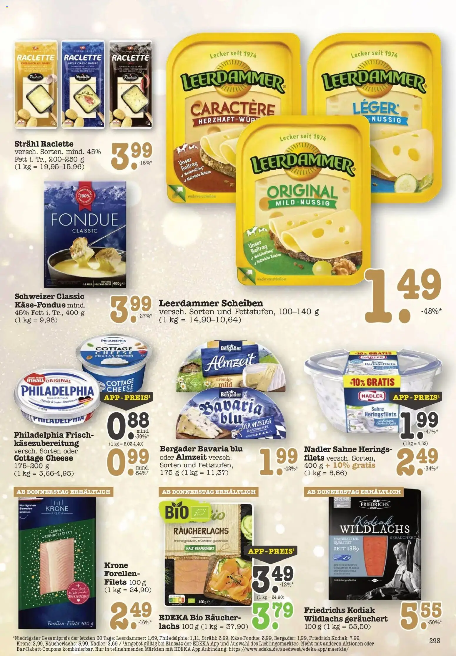 Edeka prospekt Offenbach	 – gültig ab 14.12.2025 | Seite: 29 | Produkte: Äpfel, Fisch, Knoblauch, Sahne