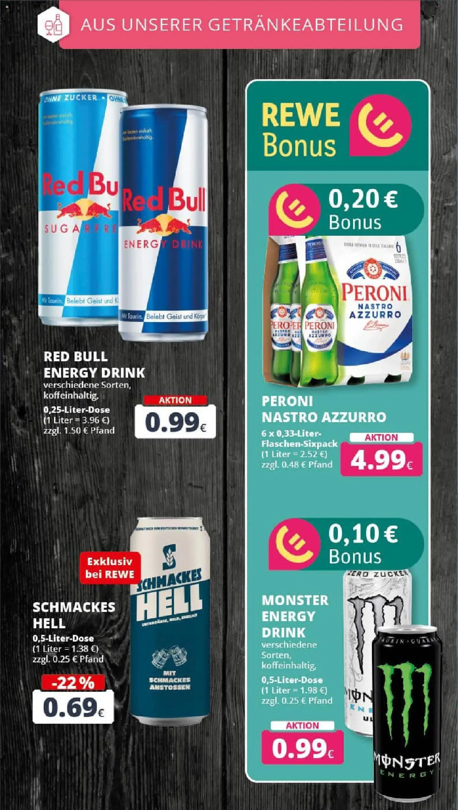 Rewe prospekt Bergheim	 – gültig ab 26.10.2025 | Seite: 20 | Produkte: Red bull, Energy, Monster, Zucker