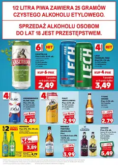 Kaufland gazetka - Super Sobota od 19.07.2025 | Strona: 19 | Produkty: Tyskie, Piwo, Heineken