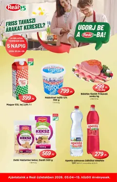 Reál akciós újság - amely érvényes a következő dátumtól: 04.03.2026