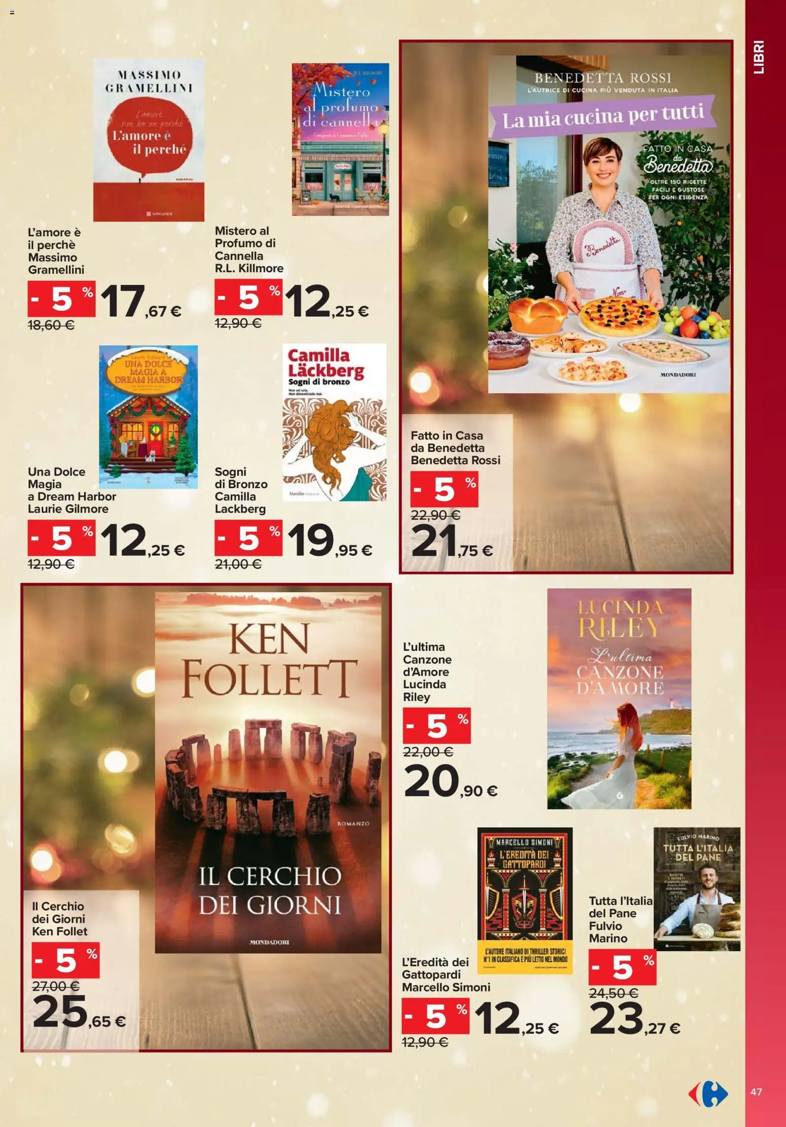 Volantino Carrefour del 13.11.2025 | Pagina: 47 | Prodotti: Pane, Letto, Profumo