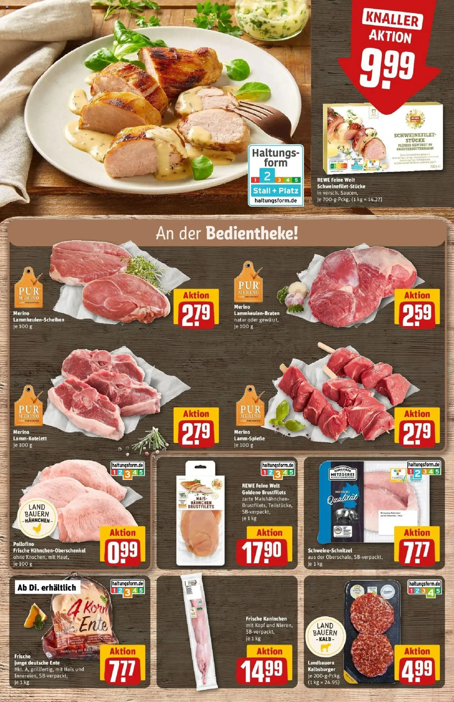 Rewe Prospekt Heidelberg / Rohrbach	 – gültig ab 30.03.2026 | Seite: 12 | Produkte: Hahnchen, Kaninchen, Burger, Ente