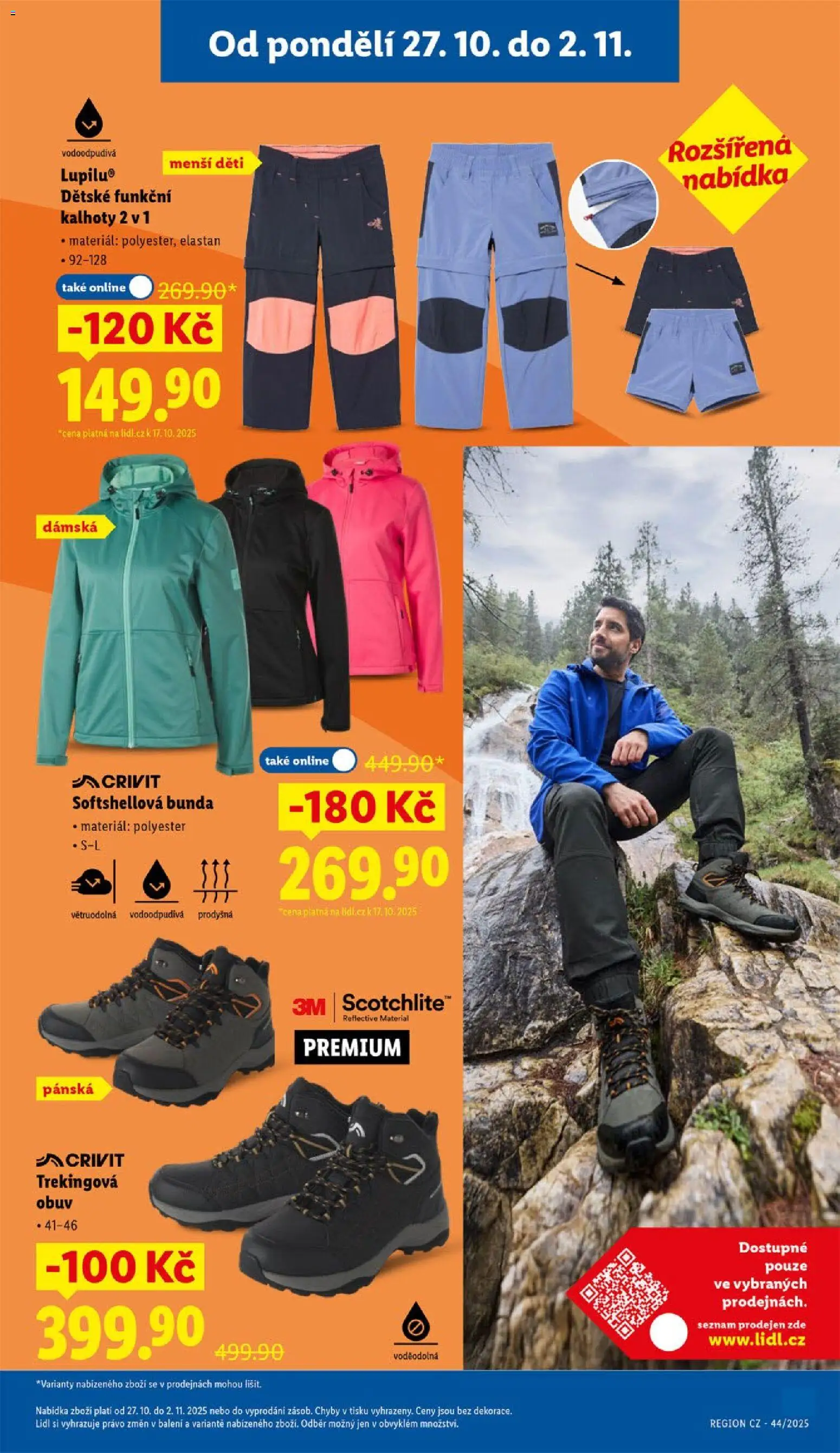 Lidl leták od 27.10.2025 | Strana: 41 | Produkty: Bunda, Kalhoty, Obuv, Pants