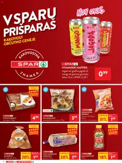 Novi Spar katalog ponudbe – veljaven od 17.09.2025 | Stran: 4 | Izdelki: Štruklji, Toast, Grenivka, Mango
