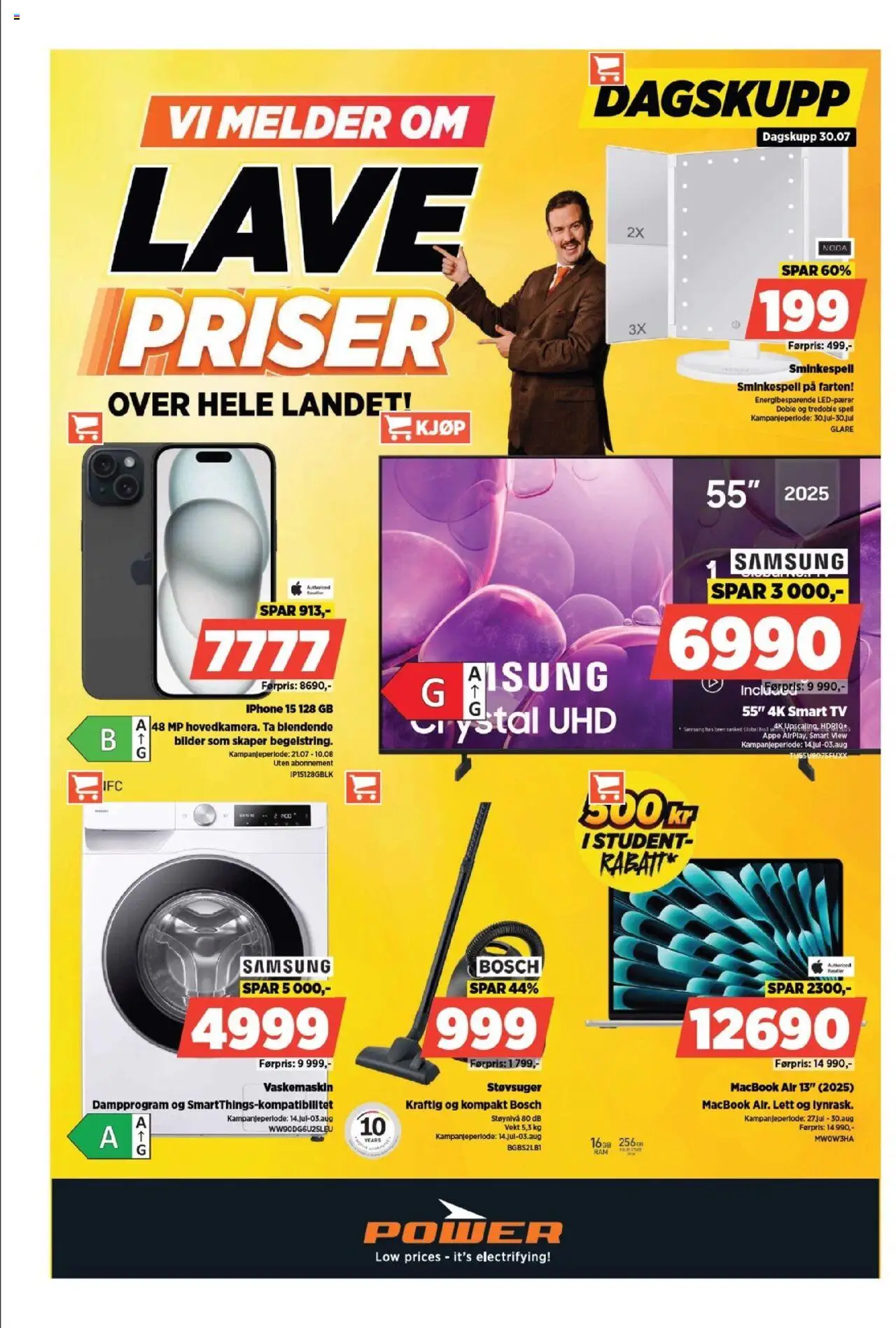  | Side: 1 | Produkter: Tv, Vaskemaskin, Vekt, Støvsuger