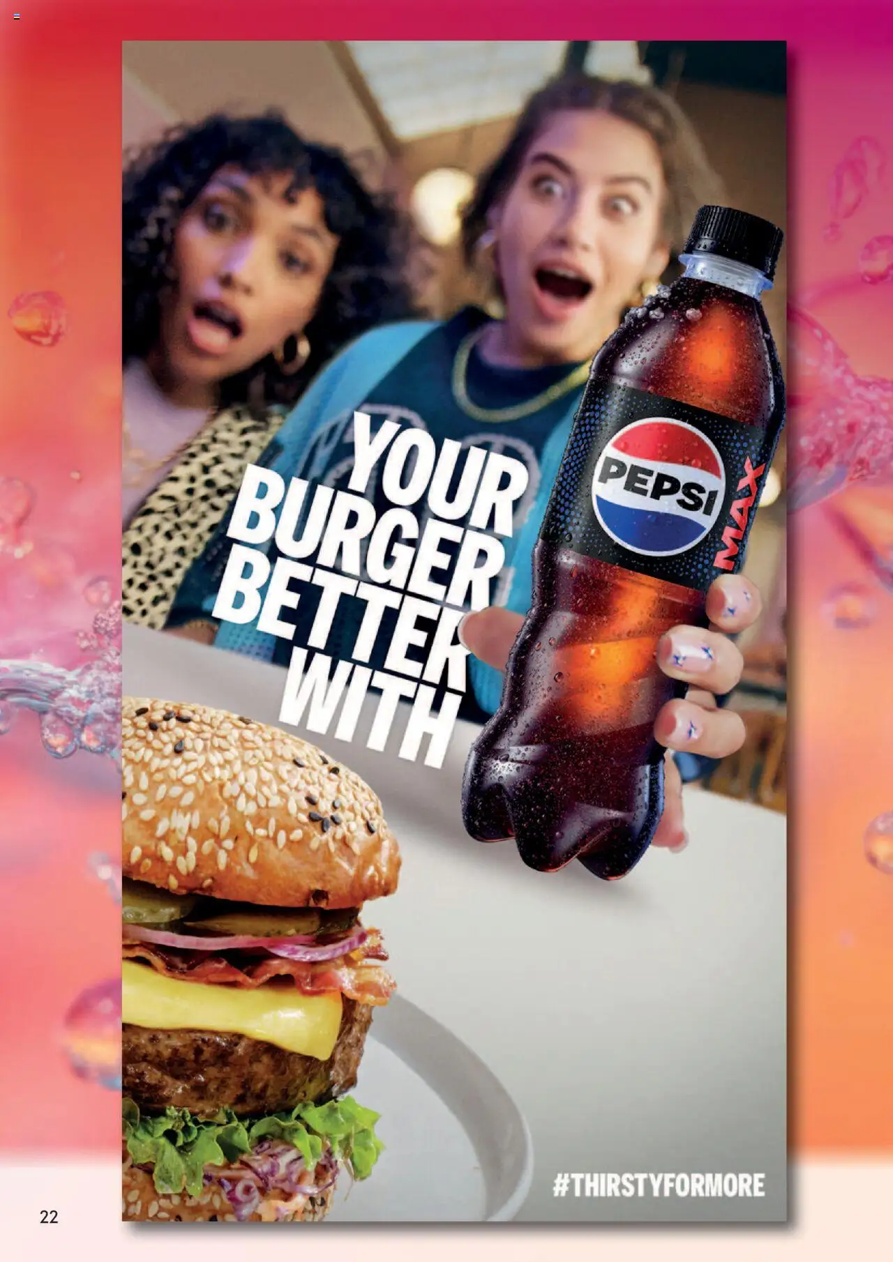 {H1} | Page: 22 | Products: Burger, Csirkebőr
