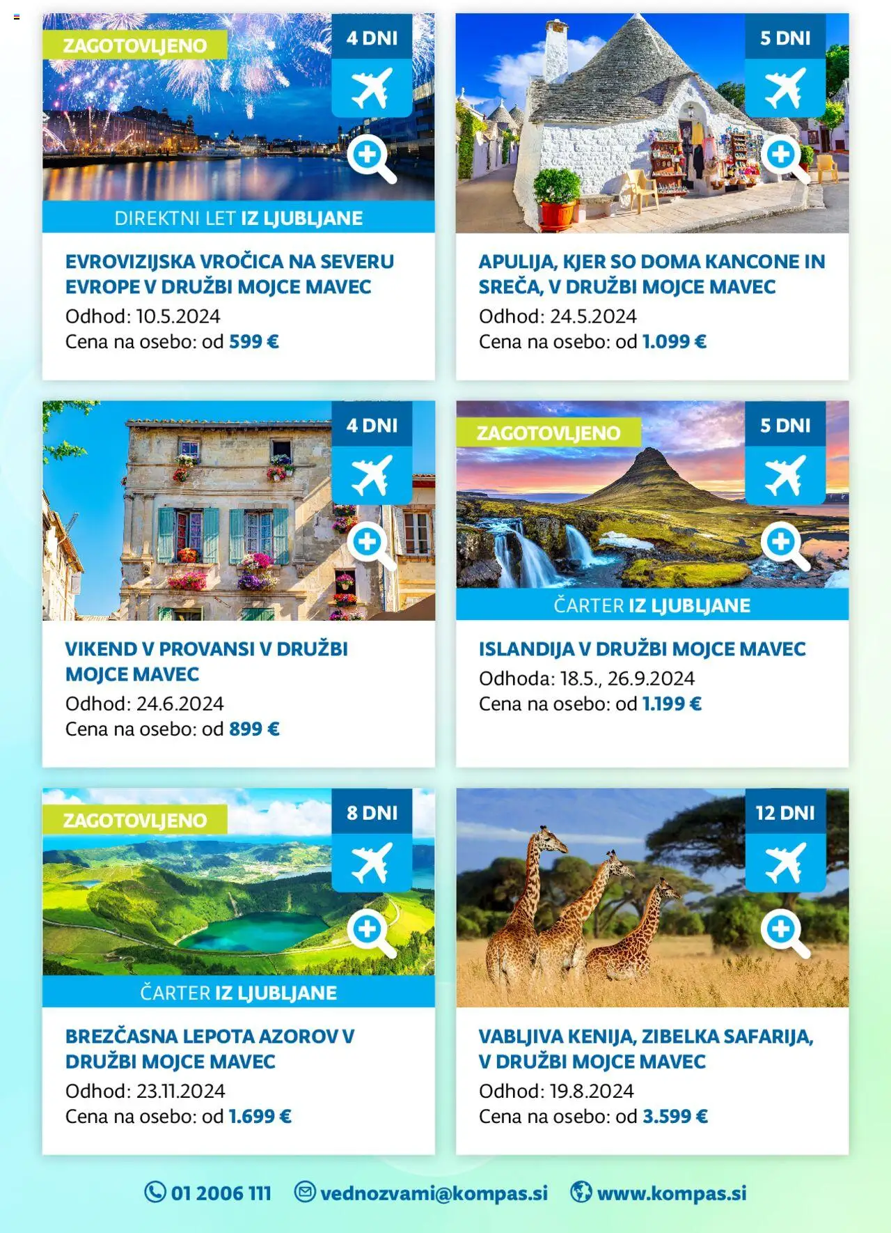 Kompas katalog potovanja │ velja od 25.03.2024 | Stran: 17