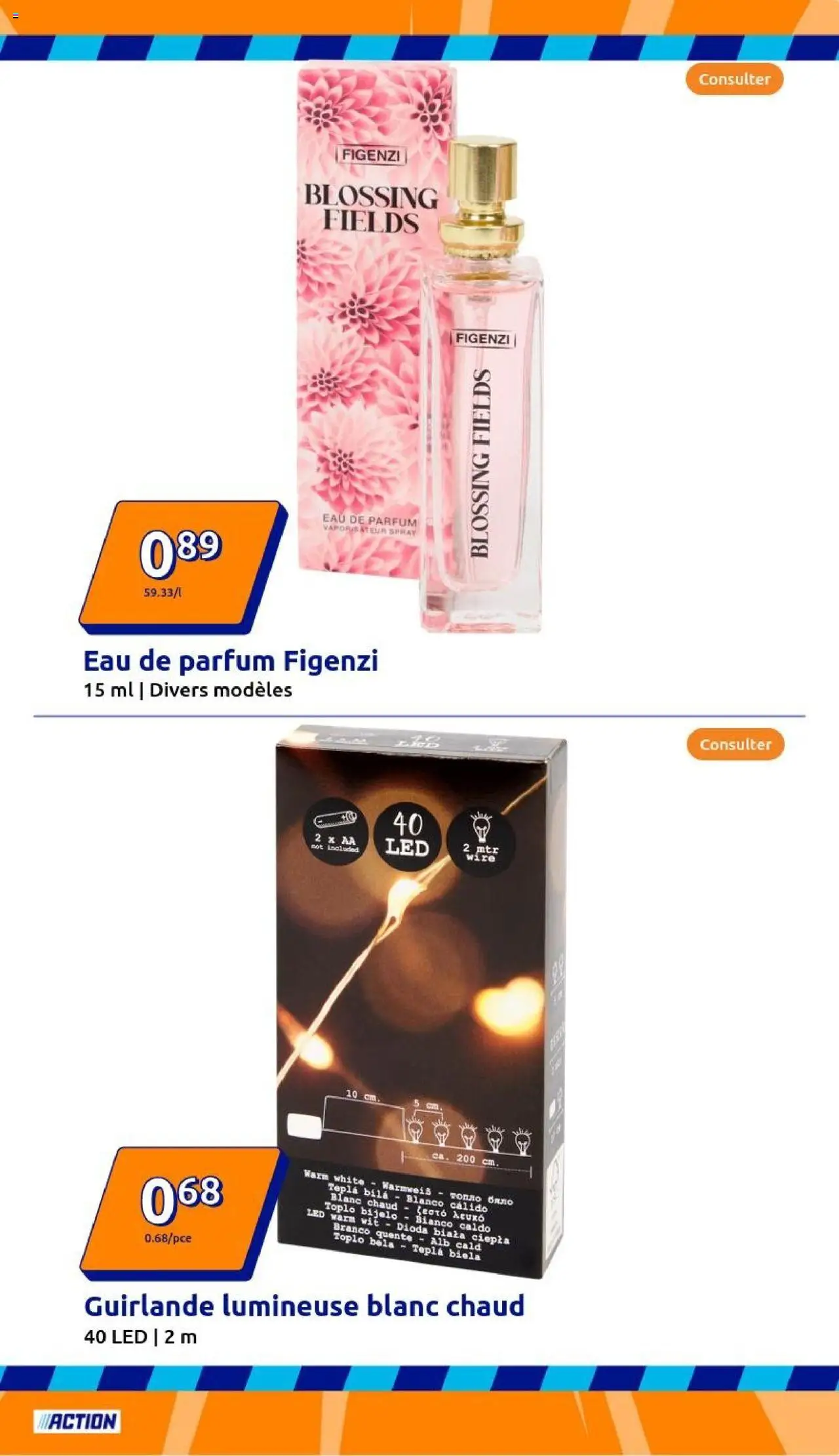  | Page: 7 | Produits: Guirlande lumineuse, Parfum, Vaporisateur, Eau de parfum