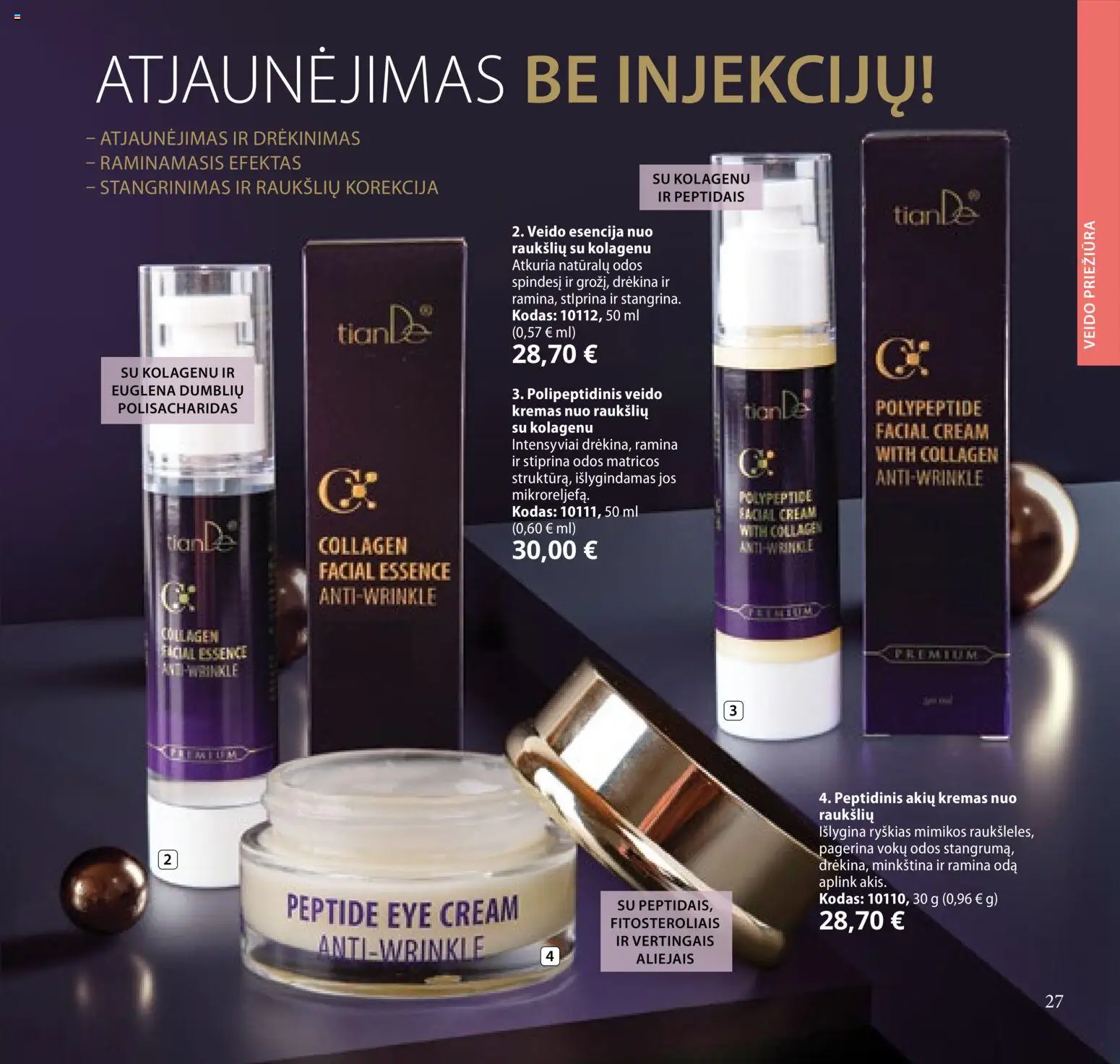 TianDe akcijos nuo 10.02.2026 | Puslapis: 27 | Prekių: Kremas
