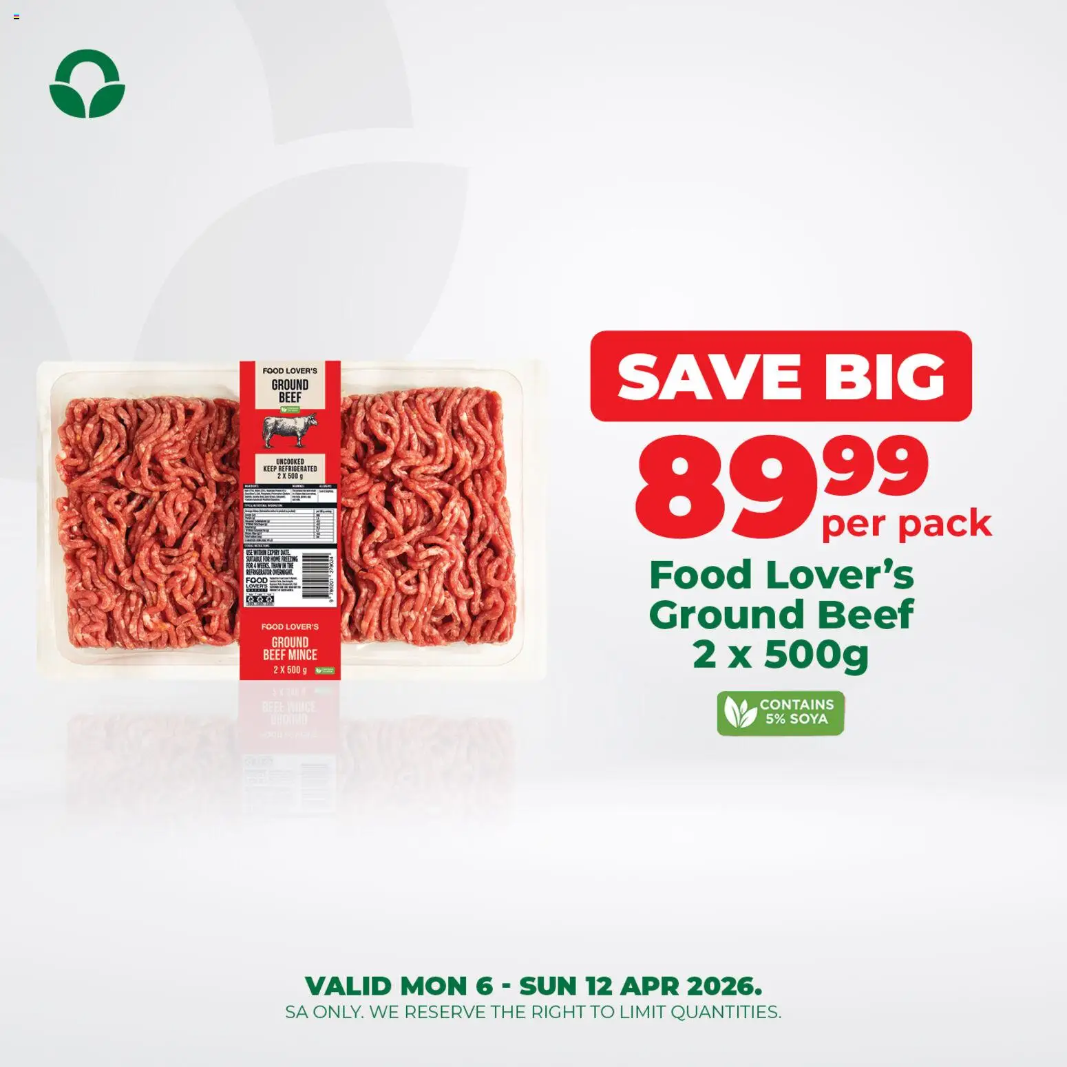 New Food Lover's Market catalogue – valid from 06.04.2026 | Page: 5 | Products: Beef