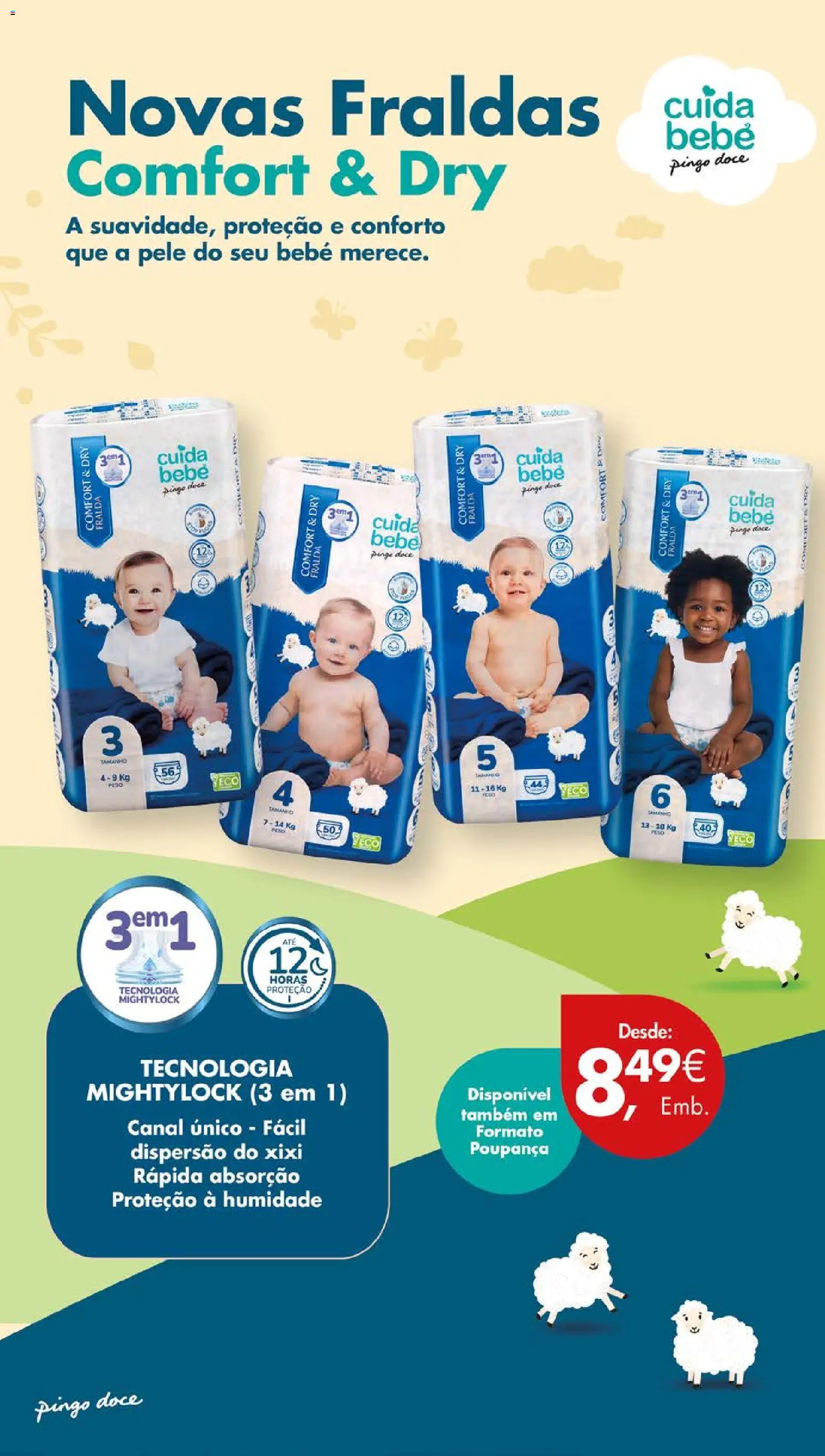 Pingo Doce folheto │ válido de 28.10.2025 | Página: 44 | Produtos: Fraldas