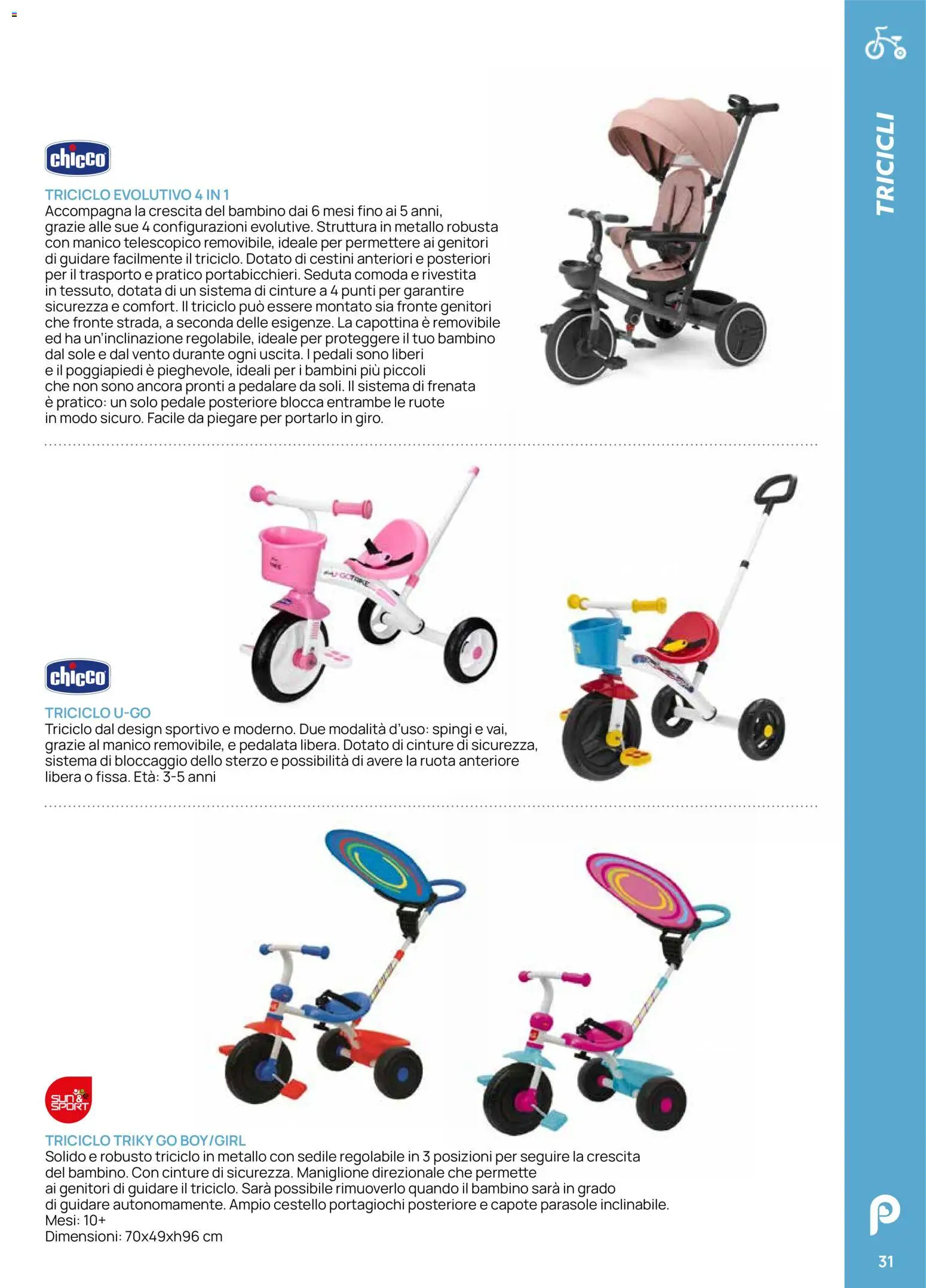 Volantino Prenatal del 28.04.2026 | Pagina: 31 | Prodotti: Poggiapiedi