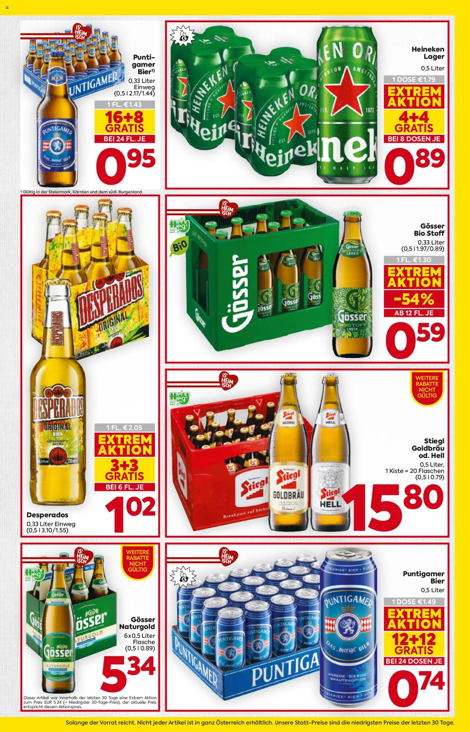 Billa Flugblatt - Steiermark gültig ab 15.01.2026 | Seite: 17 | Produkte: Bier