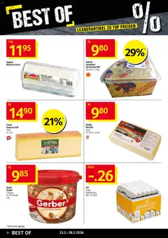 Prodega Aktionen ab 23.02.2026 gültig | Seite: 16 | Produkte: Eier, Raclette, Fondue, Top