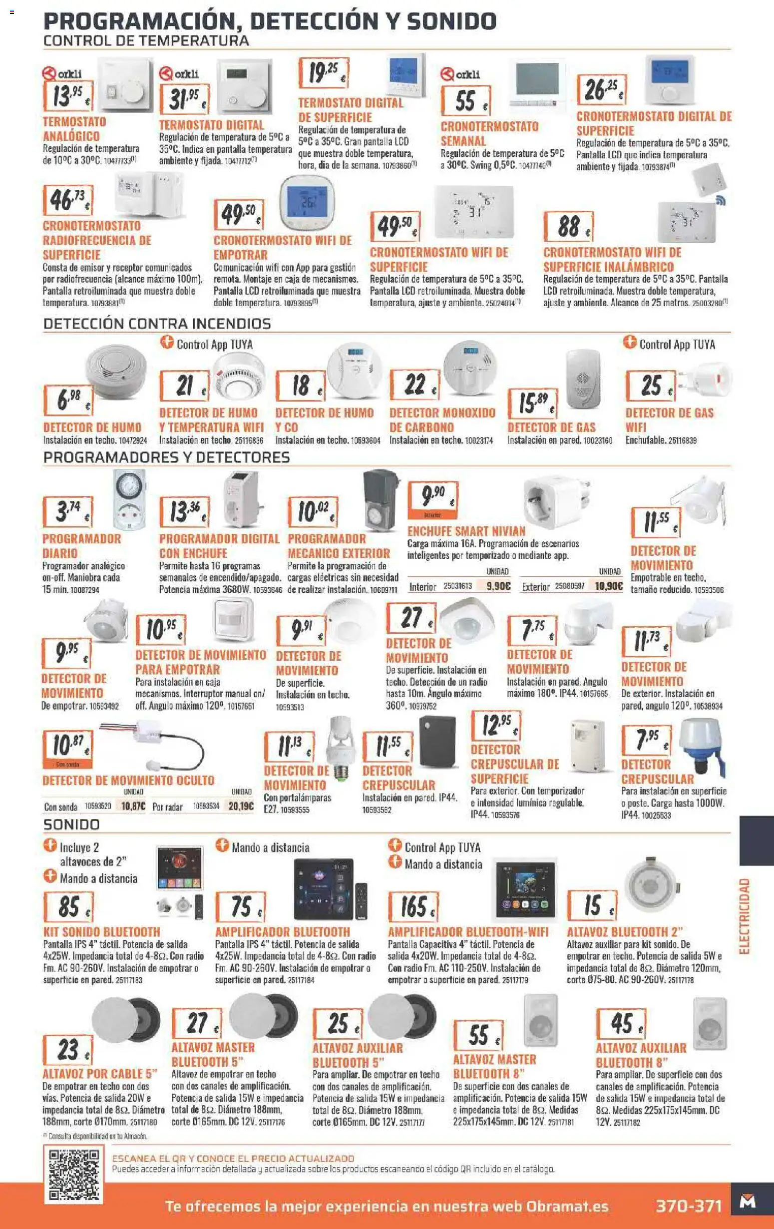 Obramat folleto │ válido desde el 23.03.2026 | Página: 371 | Productos: Té, Altavoz, Enchufe, Caja