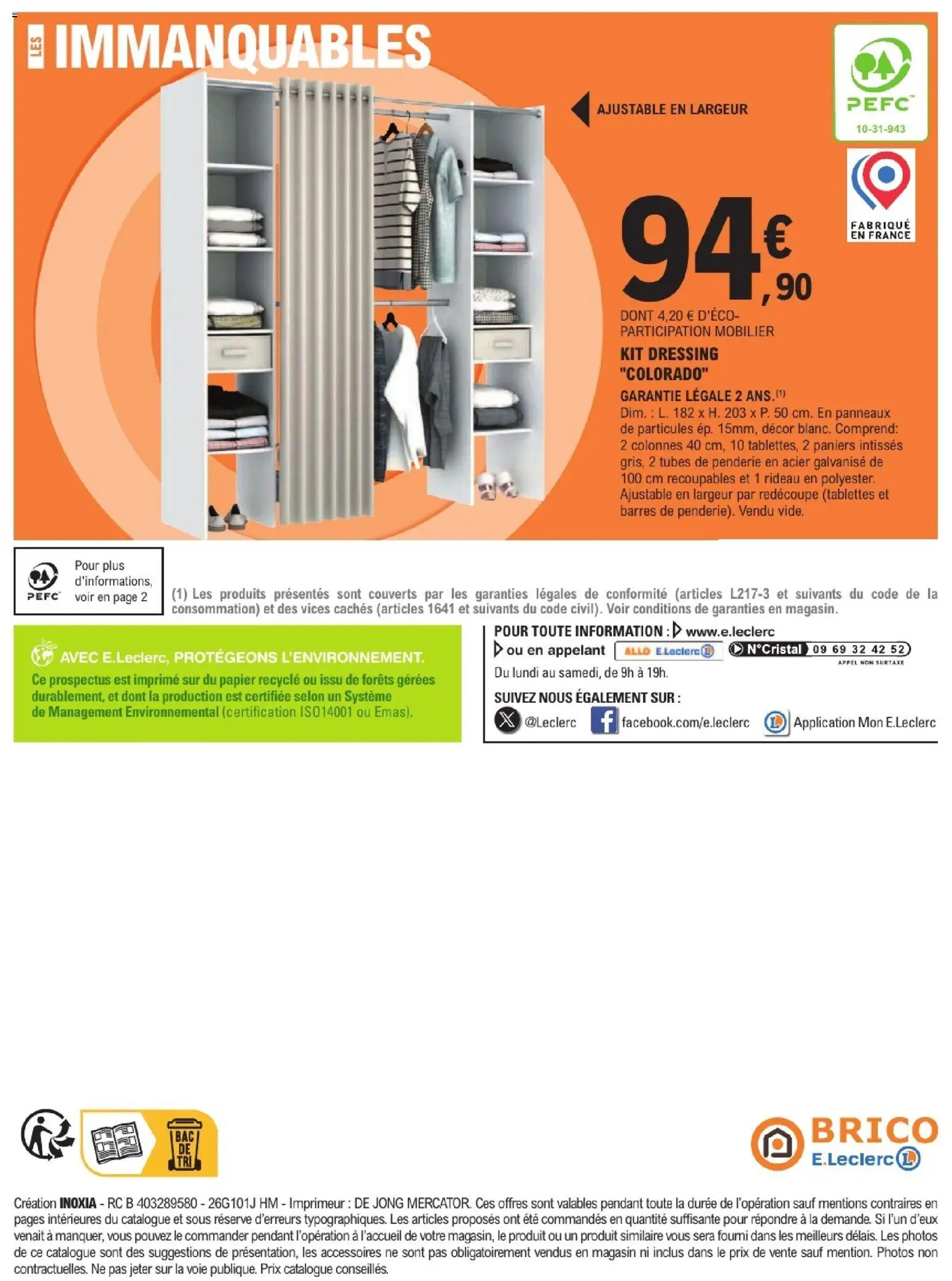 {H1} | Page: 20 | Produits: Kit dressing, Dressing, Rideau