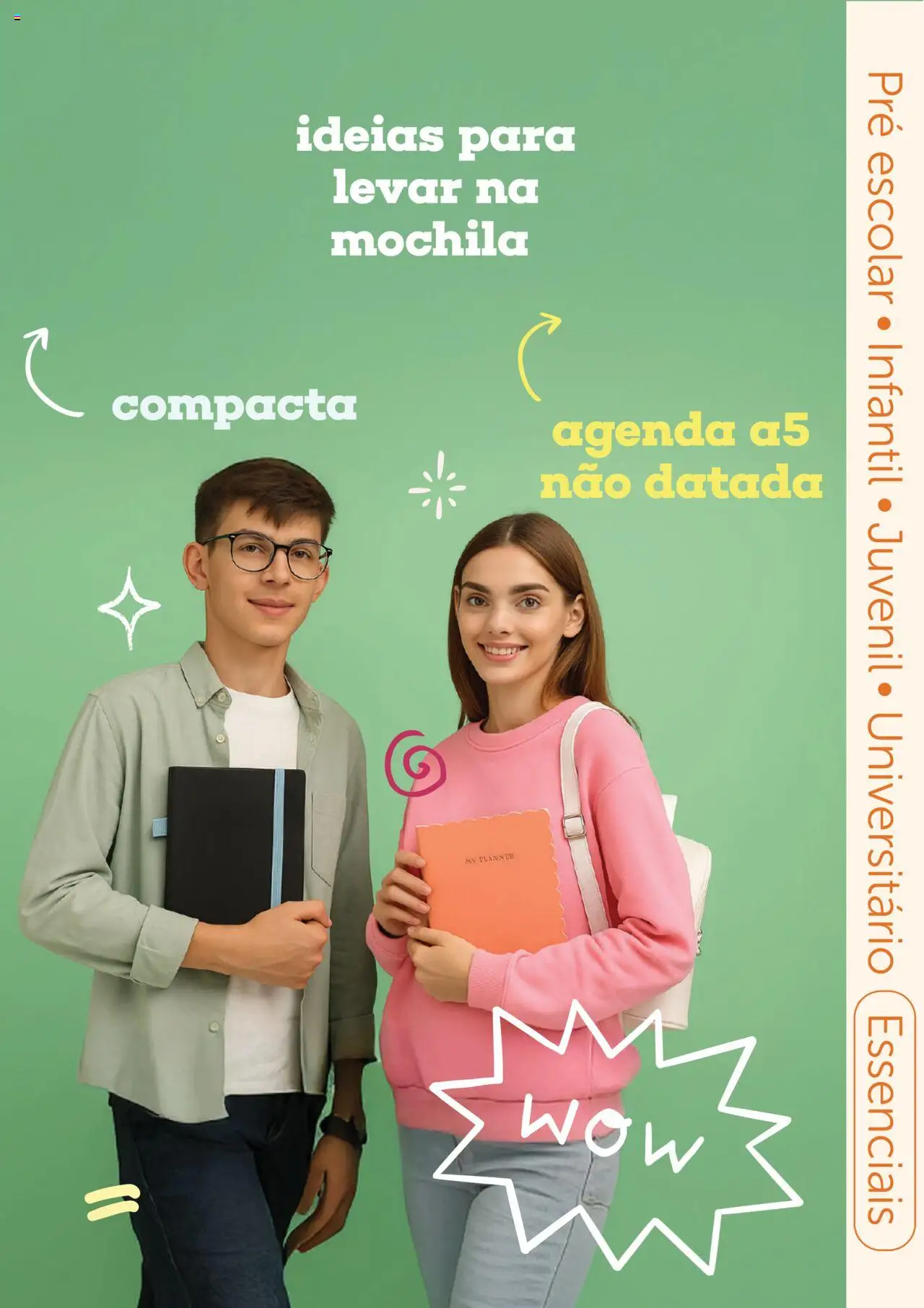 Continente - Moda Escolar note │ válido de 08.08.2025 | Página: 43 | Produtos: Mochila, Notebook