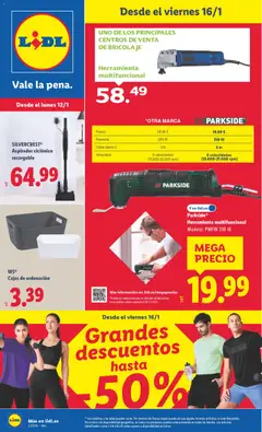 Vista previa Lidl folleto de bazar válido desde el 12.01.2026