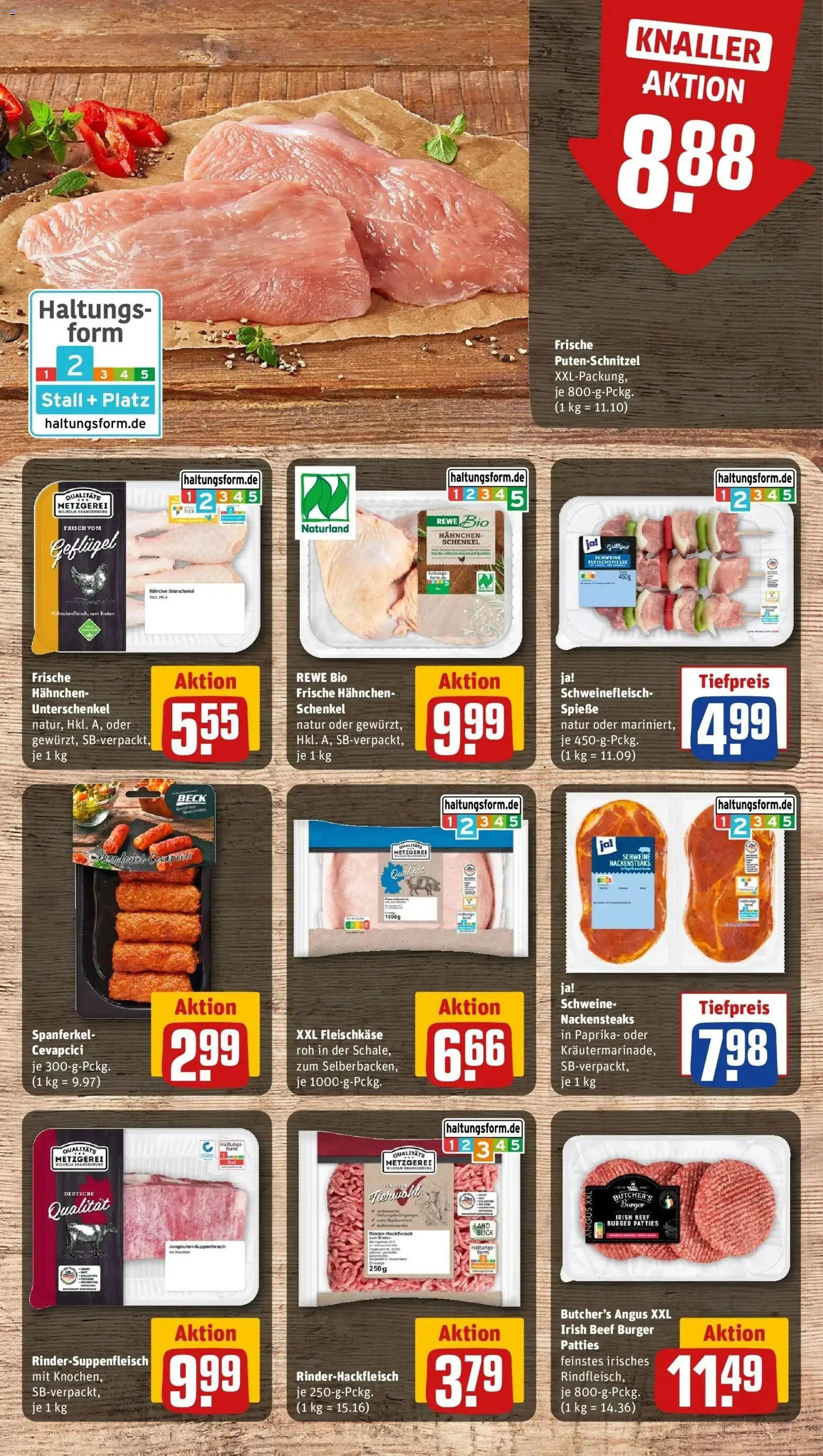 Rewe Prospekt Bad Herrenalb	 – gültig ab 15.03.2026 | Seite: 10 | Produkte: Hahnchen, Cevapcici, Spieße, Paprika