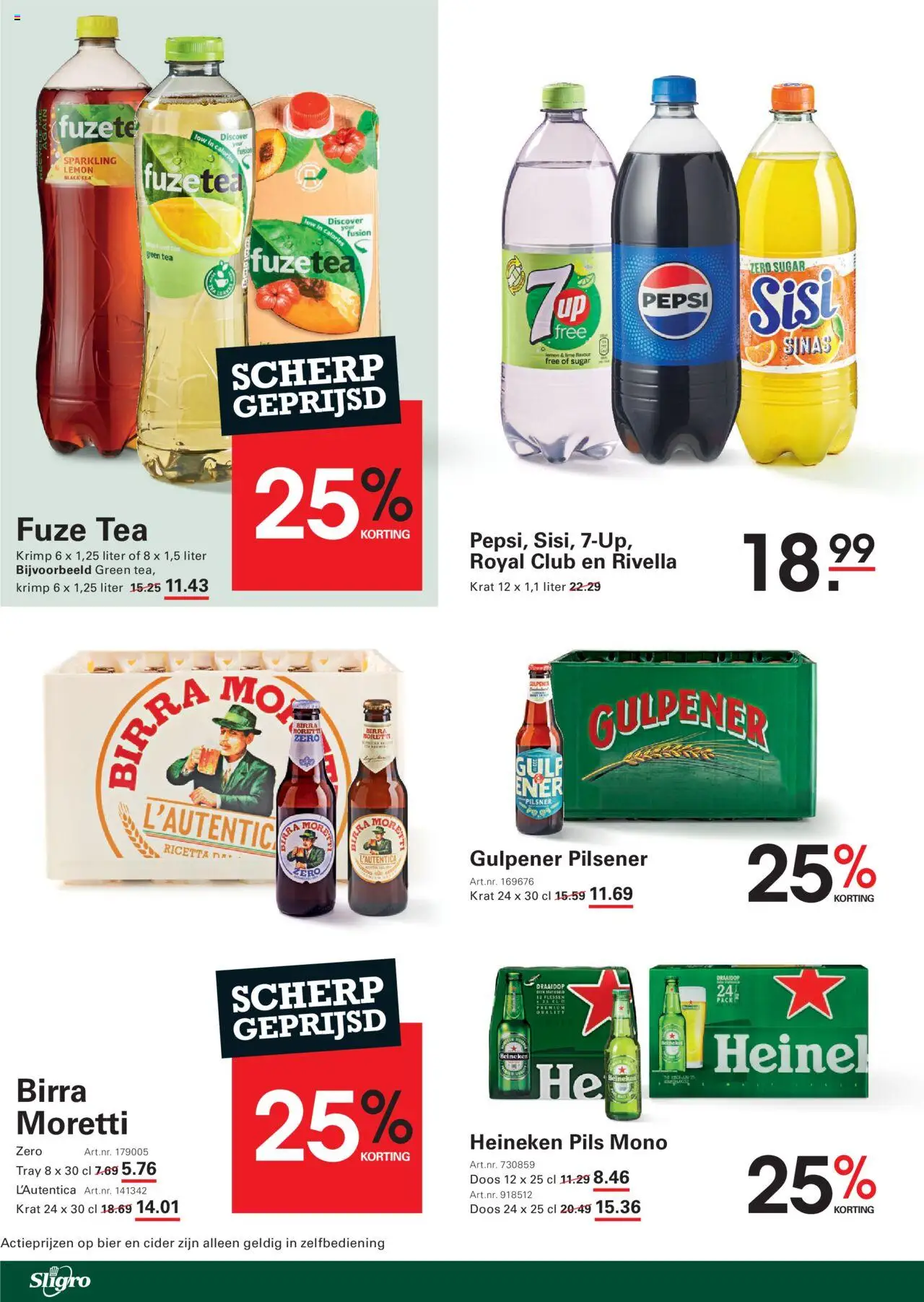  | Pagina: 14 | Producten: Bier, Dijoni mustár, Pepsi