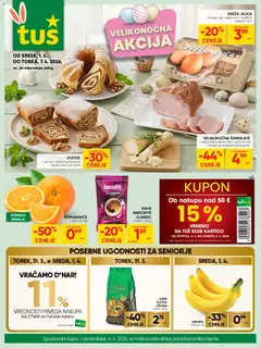 Tuš katalog akcije – veljaven od 30.03.2026