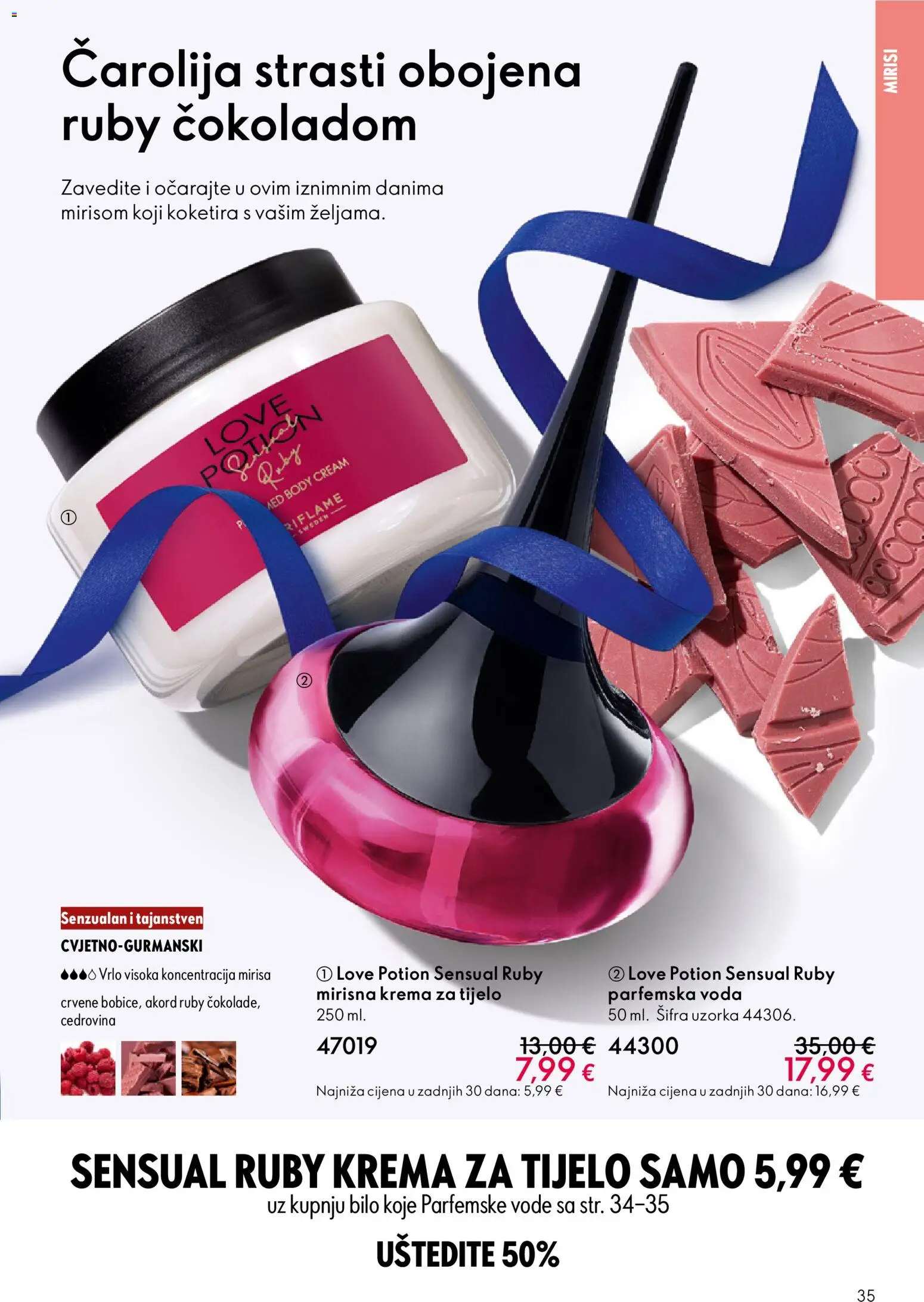 Oriflame katalog | vrijedi od 10.12.2025 | Stranica: 35 | Proizvodi: Krema za tijelo, Krema, Voda
