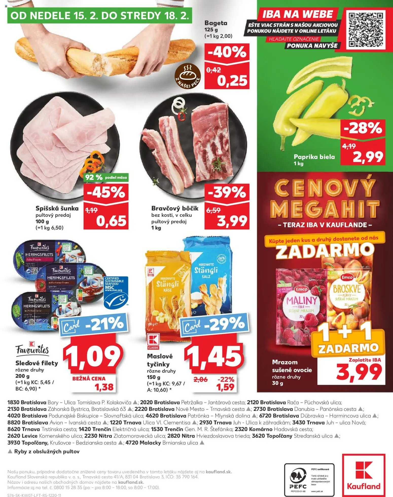 Kaufland SK akciós ujság - amely érvényes a következő dátumtól: 12.02.2026 | Oldal: 76