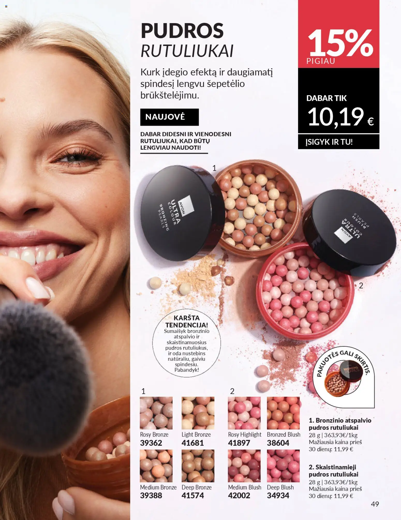 AVON akcijos nuo 01.01.2026 | Puslapis: 49