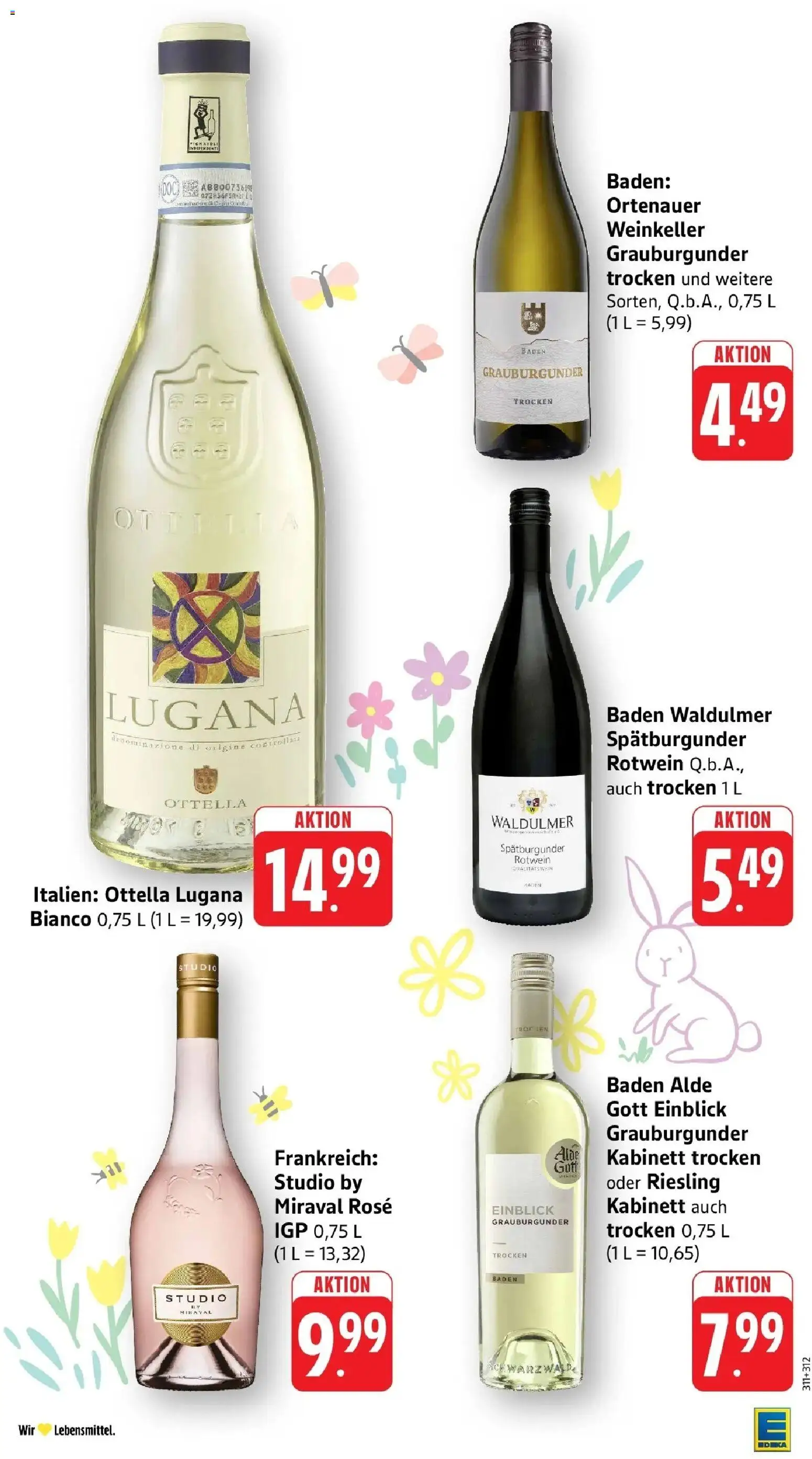 Edeka prospekt Ottersweier	 – gültig ab 22.03.2026 | Seite: 39 | Produkte: Rotwein, Wein