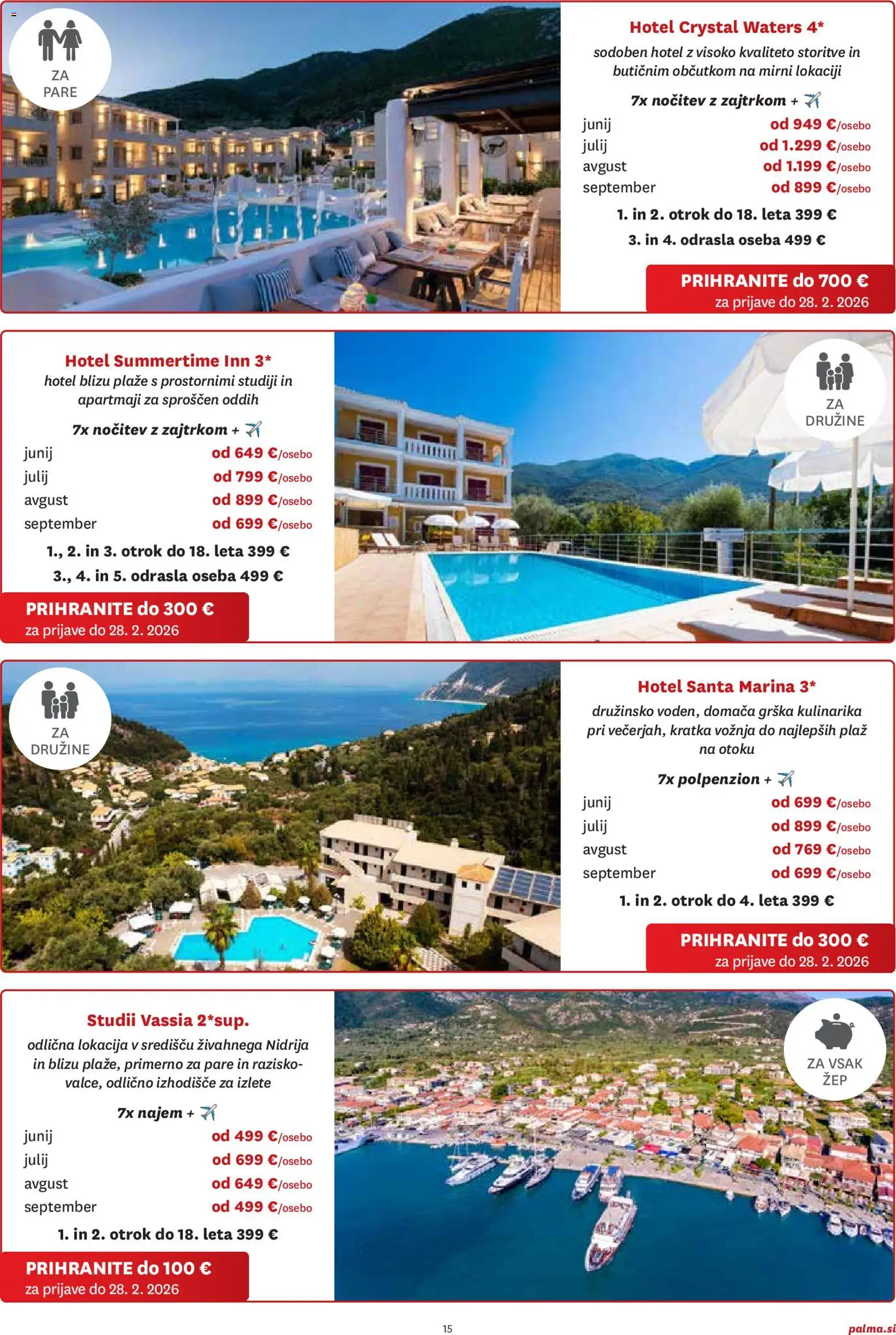 Novi Palma katalog ponudbe – veljaven od 01.01.2026 | Stran: 15