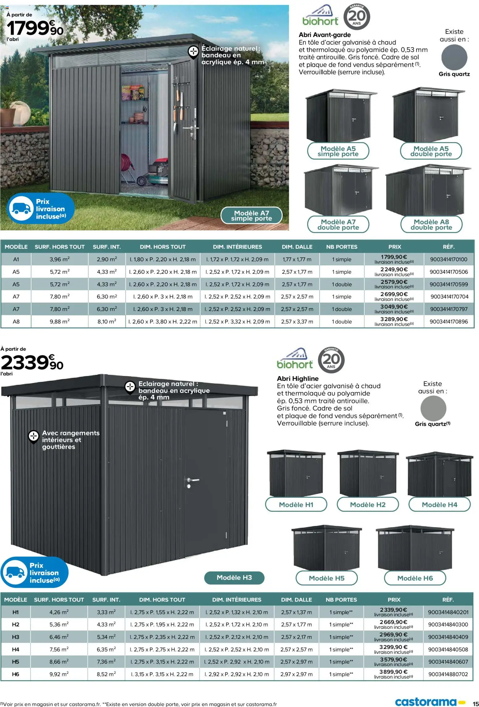 {H1} | Page: 15 | Produits: Porte, Portes, Cadre