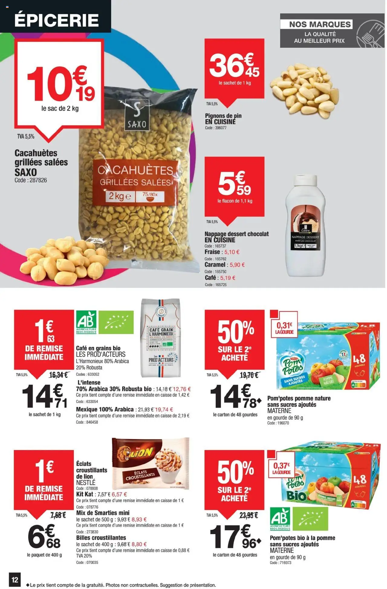  | Page: 12 | Produits: Sac, Parfum, Bol, Pignons de pin