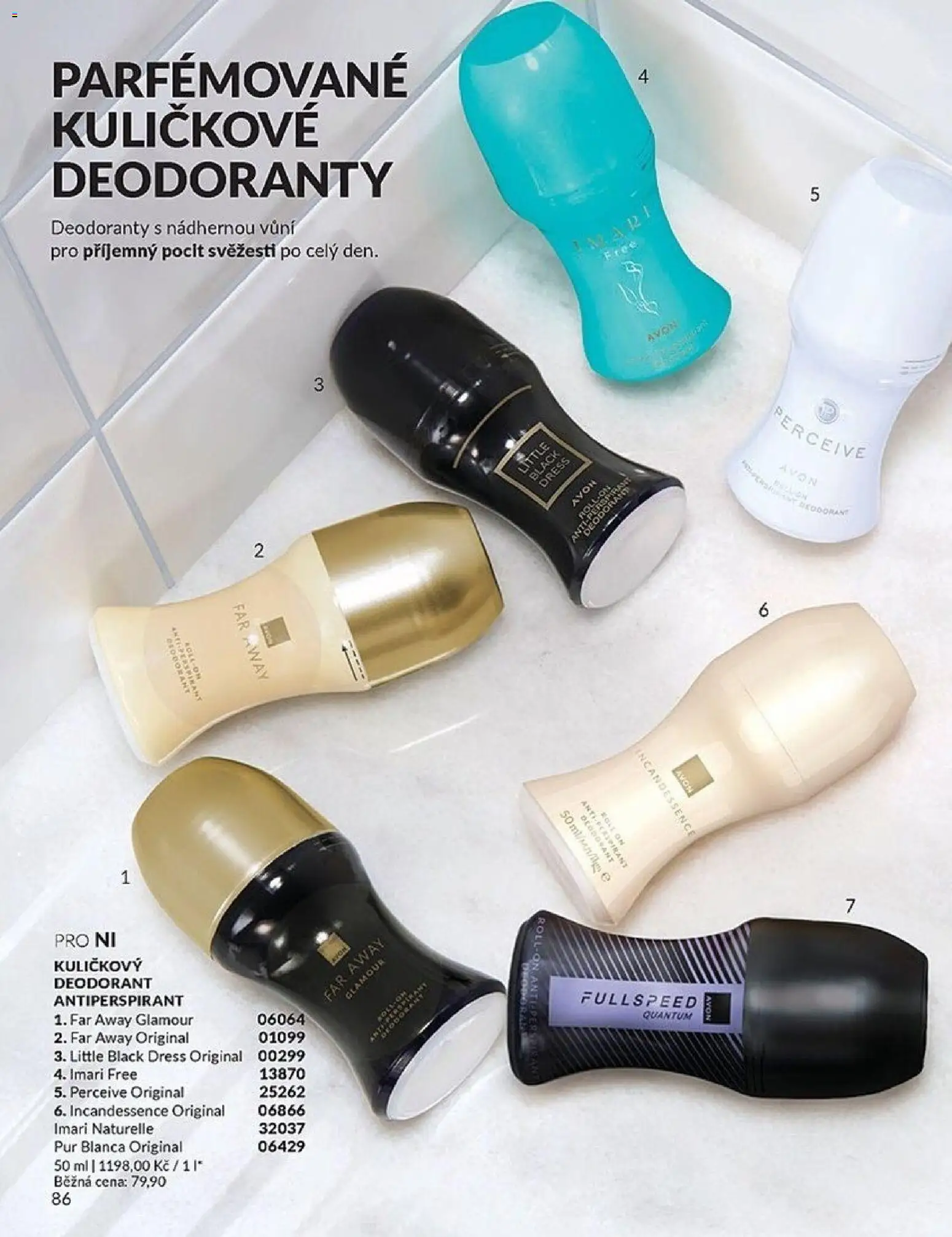 Avon Katalog 05/2026 od 01.05.2026 | Strana: 86 | Produkty: Deodorant, Antiperspirant