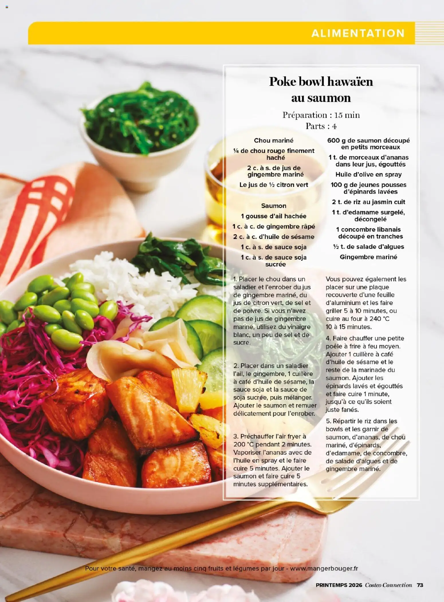 {H1} | Page: 73 | Produits: Concombre, Sel, Jus, Saumon