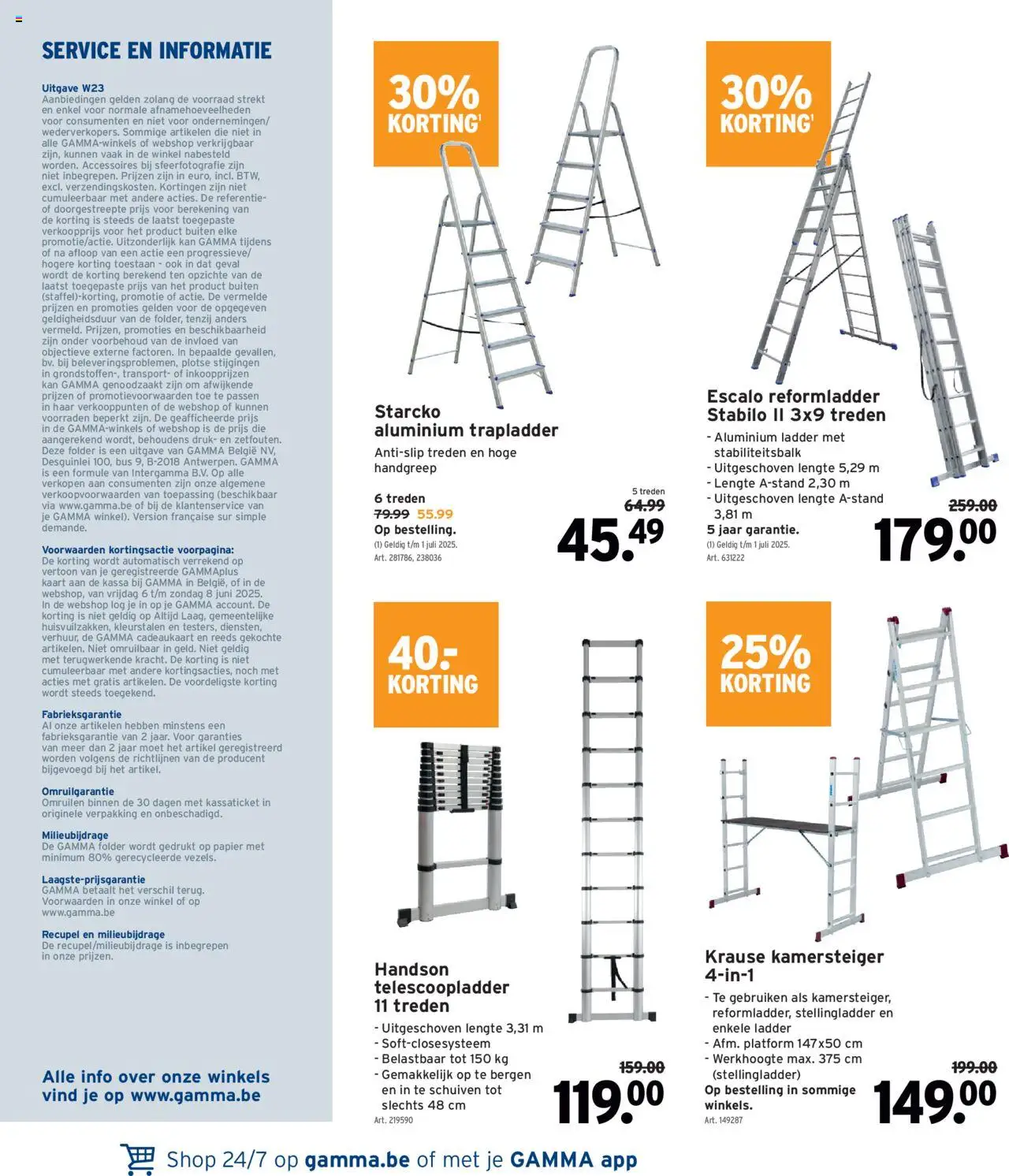  | Pagina: 36 | Producten: Papier, Kaart, Ladder, Kan