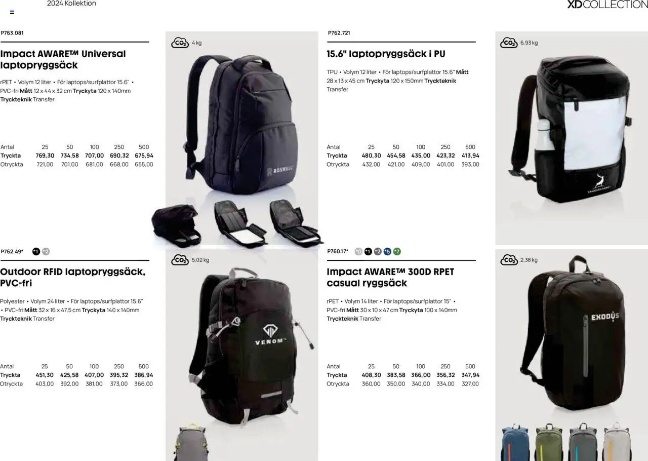 Lyreco reklamblad aktuell från 12.03.2024 | Sida: 96 | Produkter: Ryggsäck