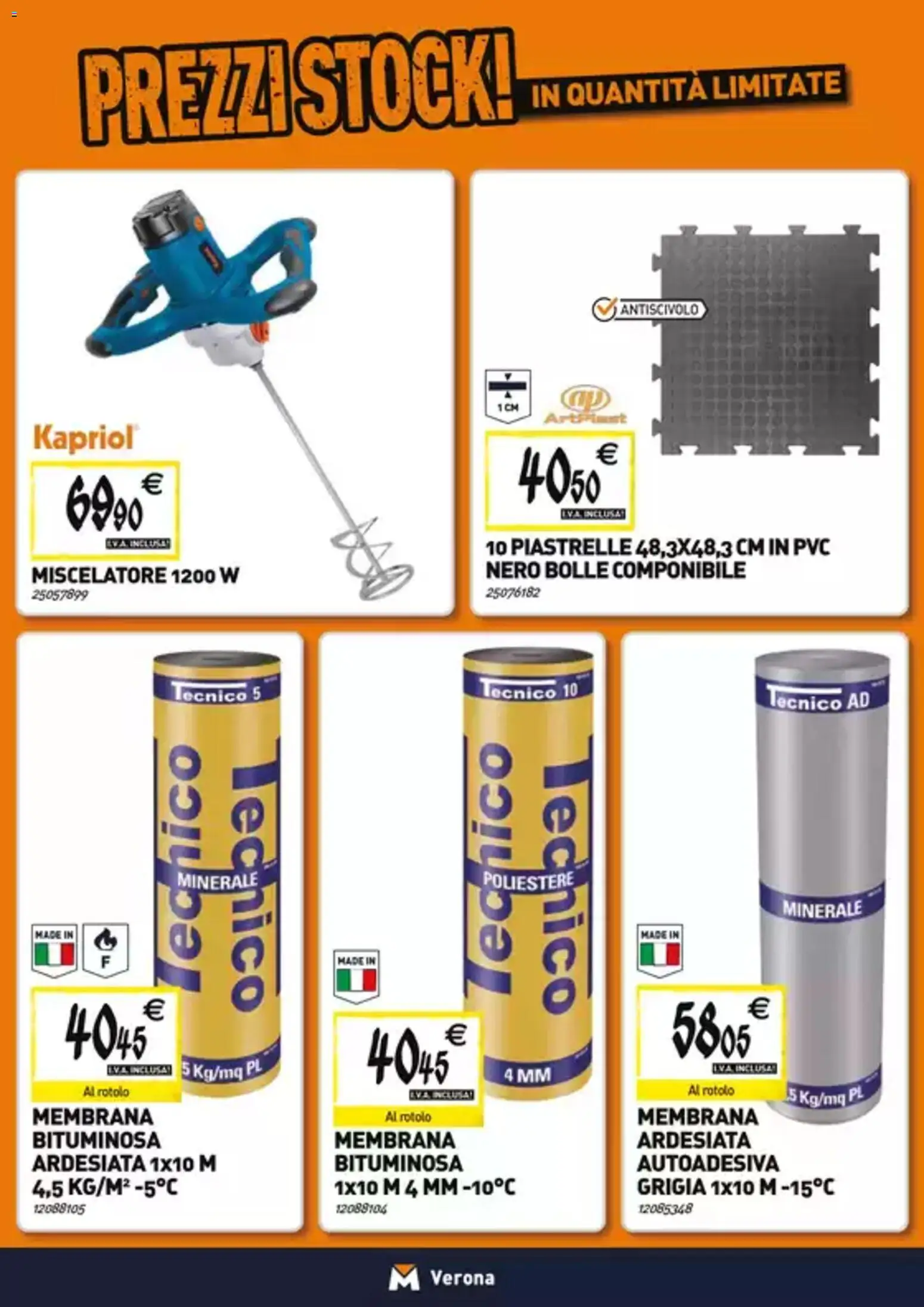 Volantino TECNOMAT del 27.11.2025 | Pagina: 21 | Prodotti: Piastrelle, Miscelatore