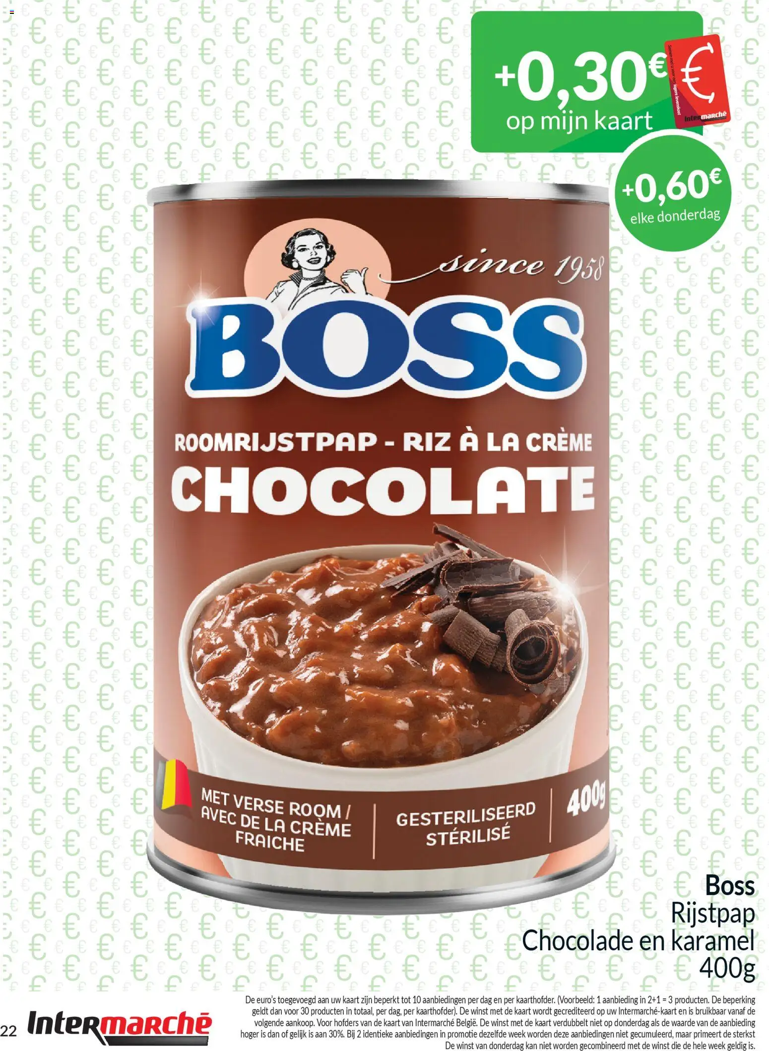 {H1} | Pagina: 22 | Producten: Crème, Kaart, Kan, Chocolade