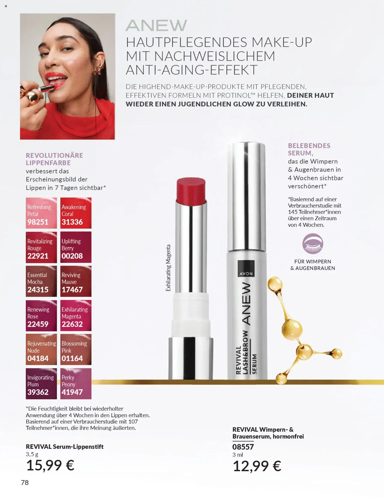 AVON Katalog März 2026 – gültig ab 01.03.2026 | Seite: 80 | Produkte: Rouge, Serum