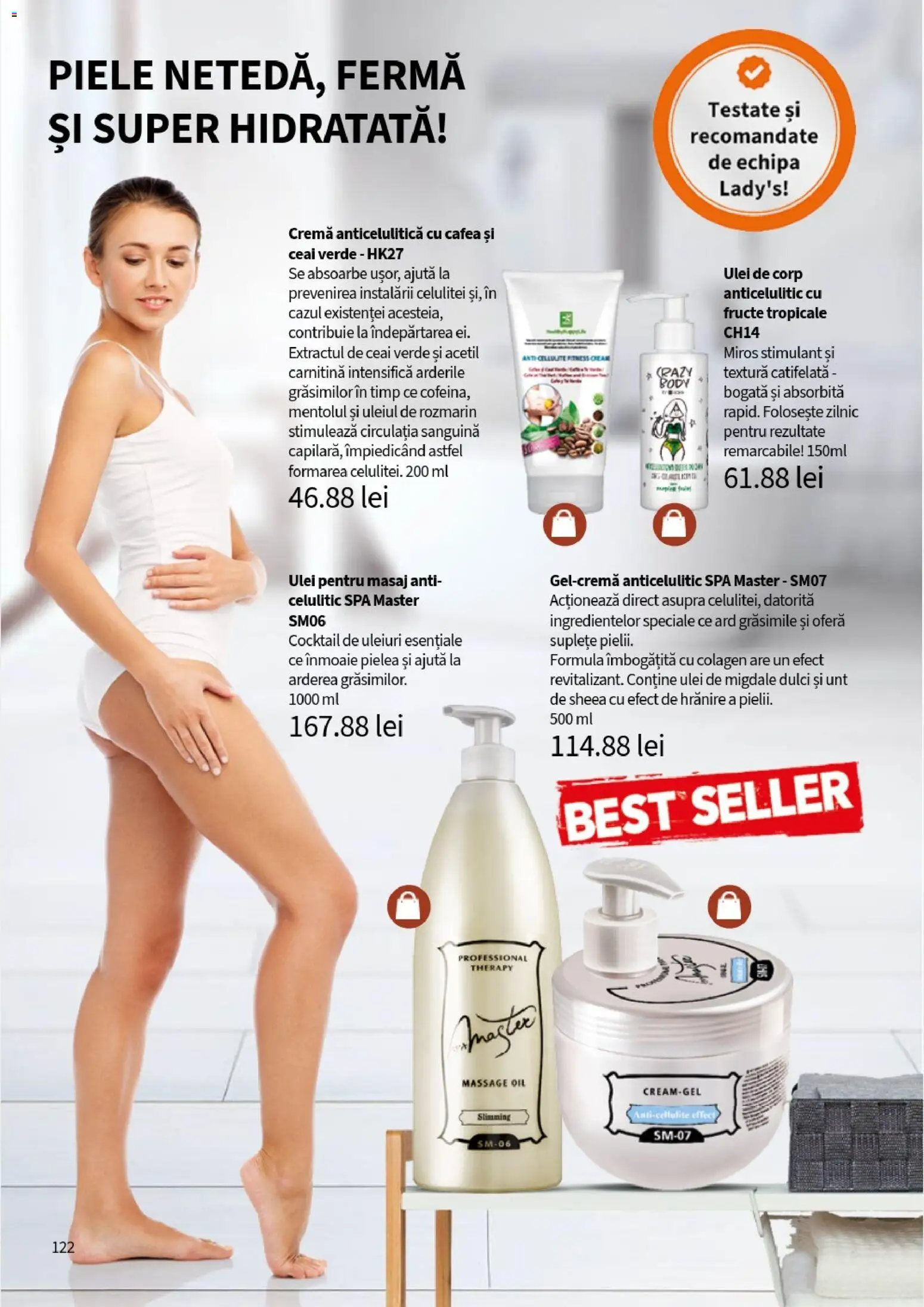 Noul catalog Lady’s – valabil de la 10.11.2025 | Pagină: 124 | Produse: Body, Migdale, Cremă, Ceai