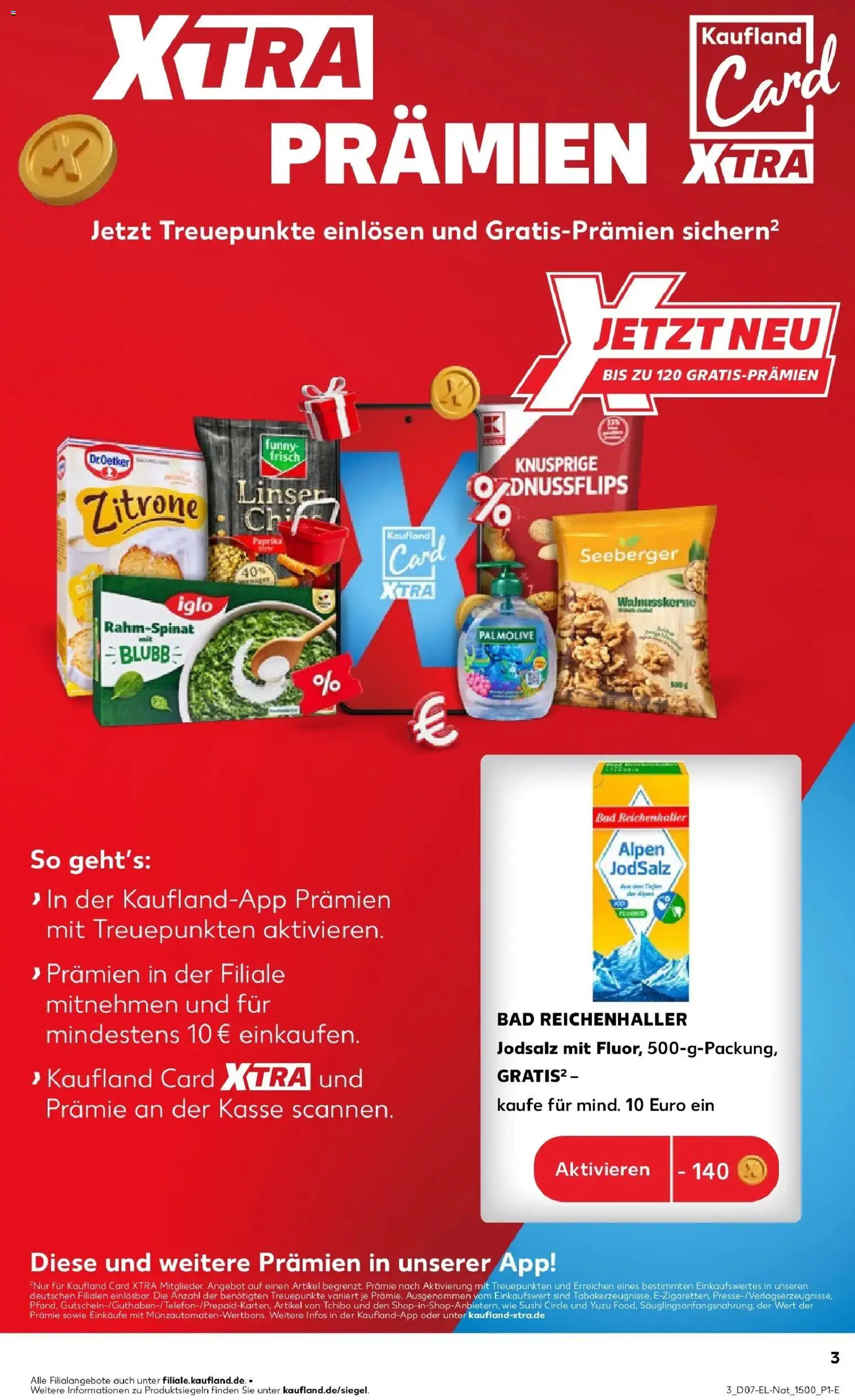 Kaufland prospekt Kirchen (Sieg)	 – gültig ab 12.02.2026 | Seite: 3 | Produkte: Iglo, Bad, Paprika, Zitrone