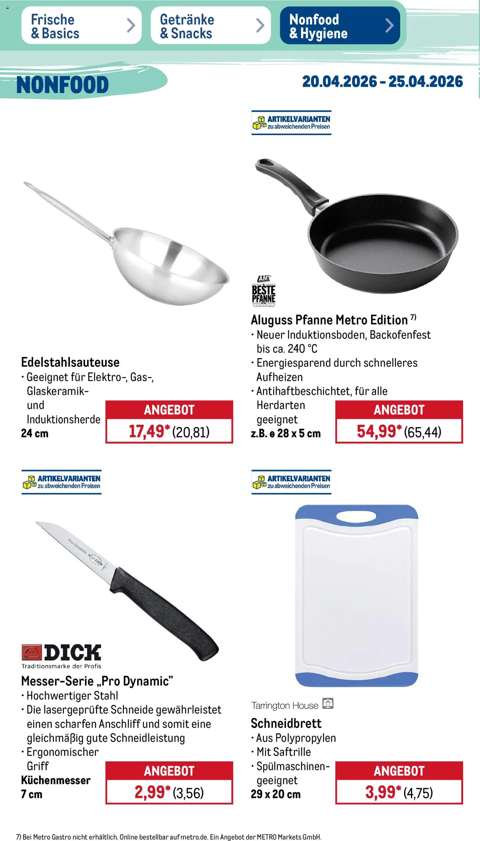 Metro Prospekt 	 – gültig ab 20.04.2026 | Seite: 46