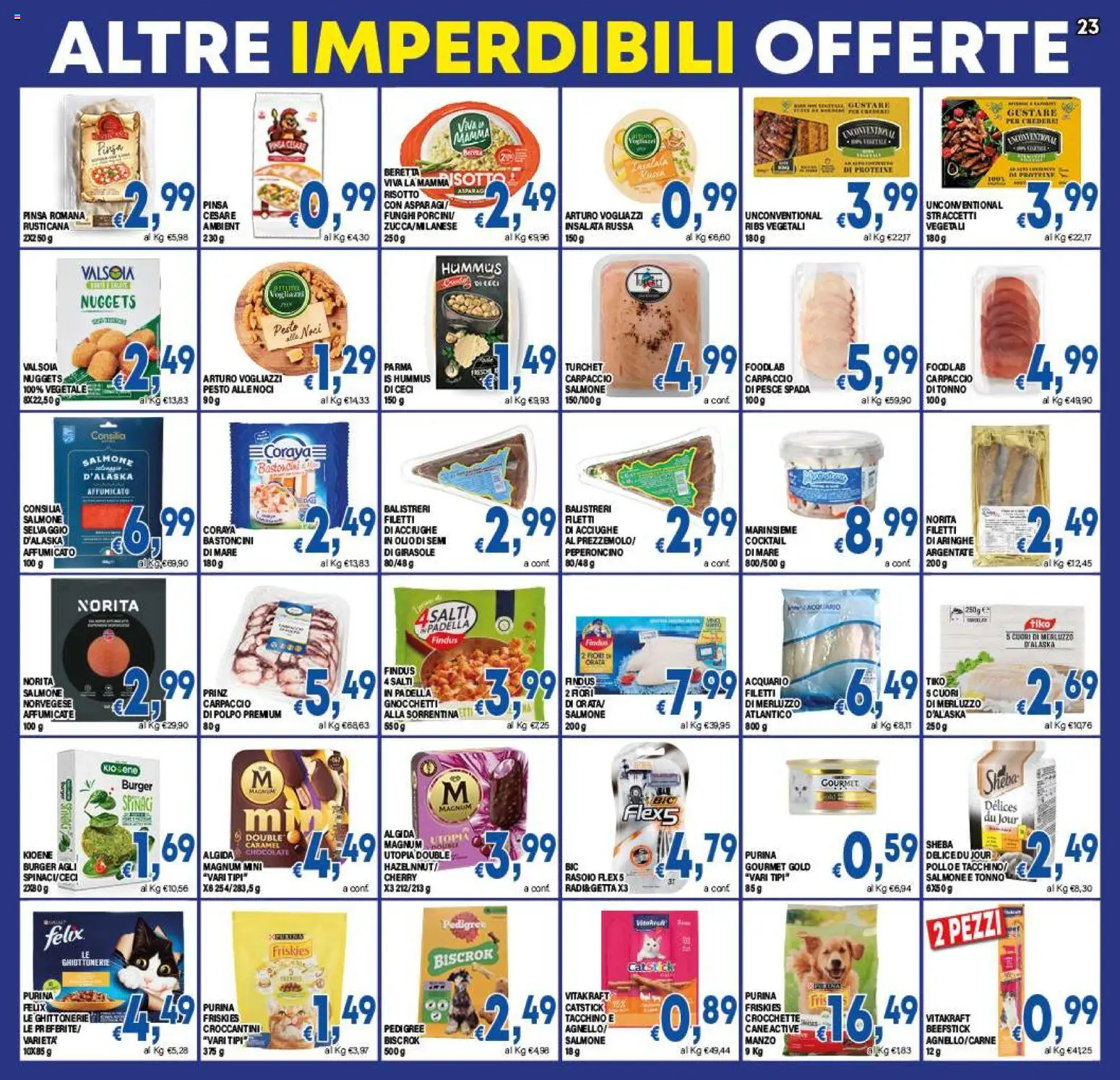 Volantino DEM del 07.11.2025 | Pagina: 23 | Prodotti: Nuggets, Orata, Insalata russa, Gnocchetti