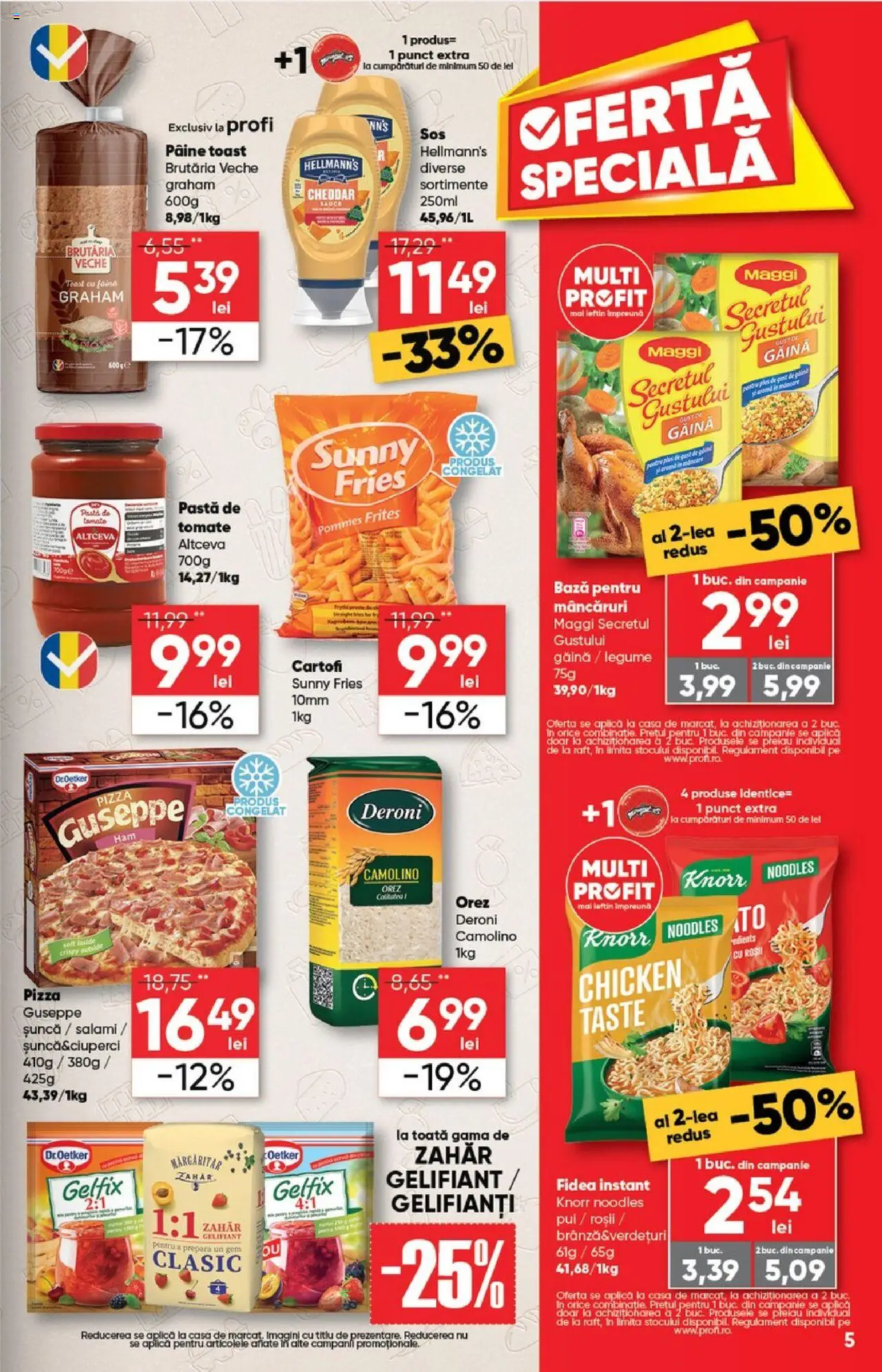 Catalog Profi City nou – valabil de la 20.08.2025 | Pagină: 5 | Produse: Gem, Făină, Orez, Noodles