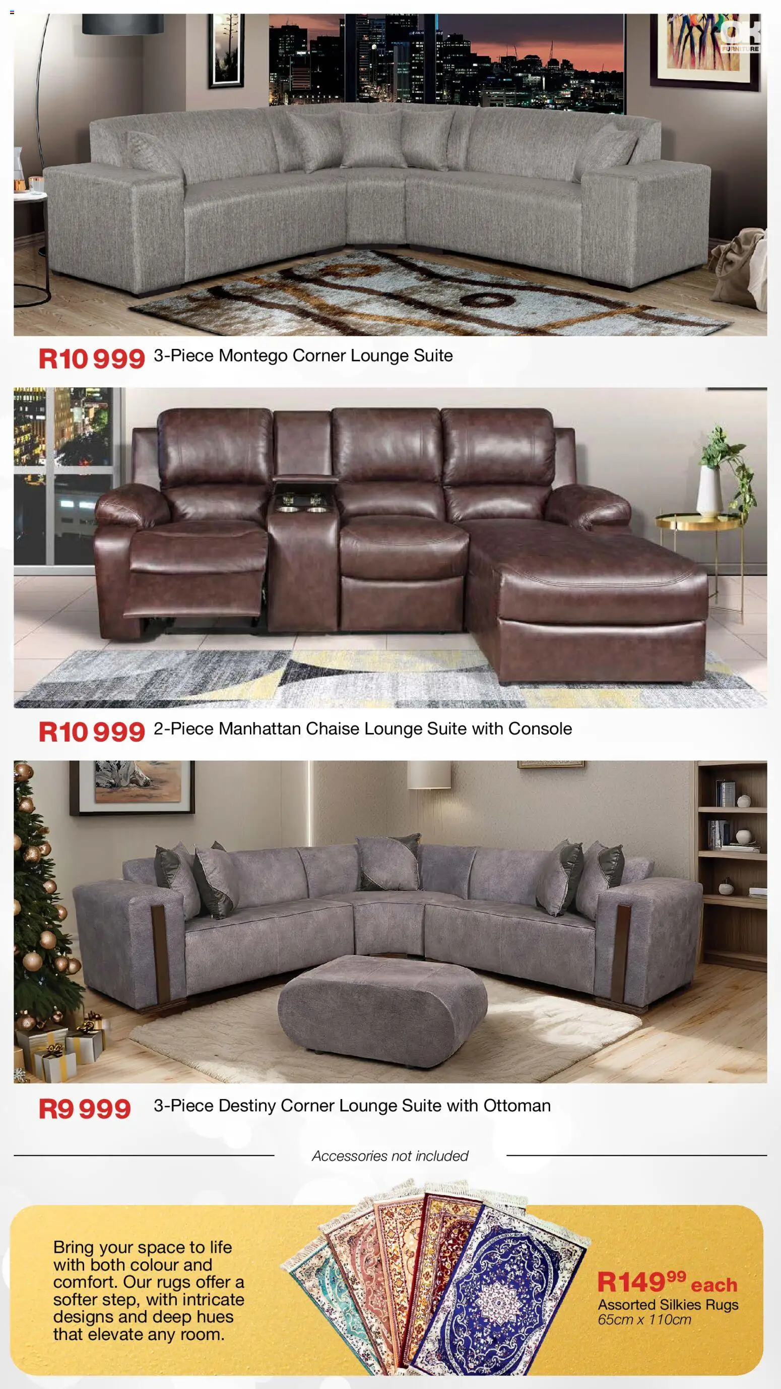 New OK Furniture catalogue – valid from 17.11.2025 | Page: 6 | Products: Lounge suite, Ottoman, Chaise
