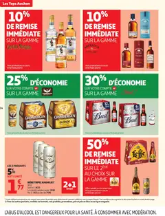 Auchan folder / publicité - Voorbeeld van een folder van Auchan, geldig van 10.02.2026 | Pagina: 14 | Producten: Whisky, La, Alcohol